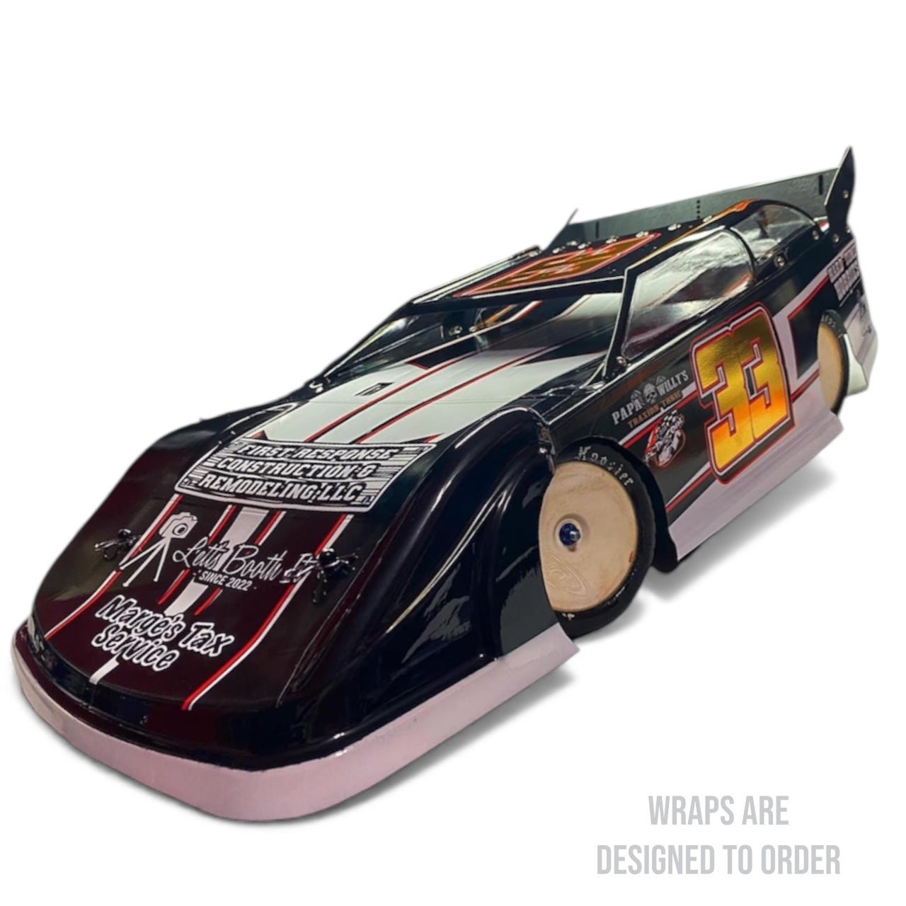 Sippel Speed Shop LM22 DESPERADO LATE MODEL Wrap (Designed to Order)