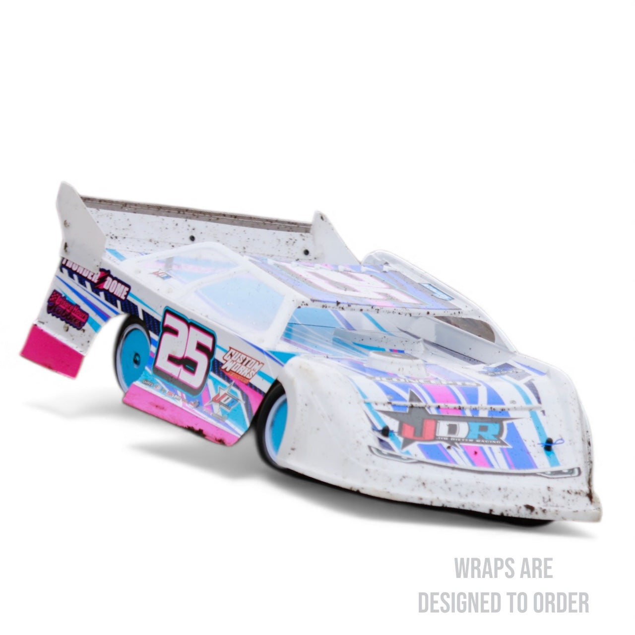 MR Kustoms Iceman SC 1:8 Late Model Wrap(Designed to Order)