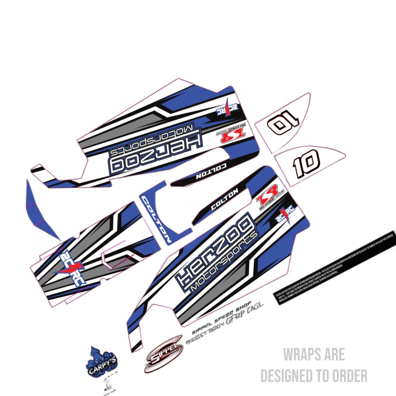 Sippel Midget for GFRP Wraps (Designed to Order)