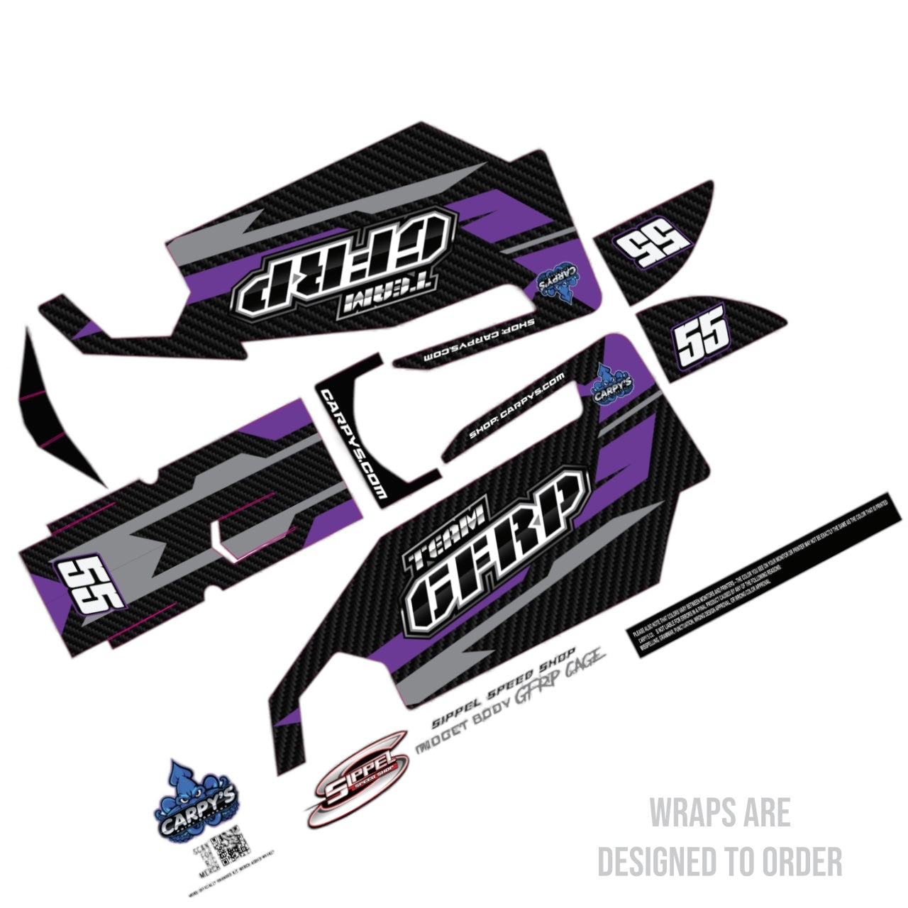 Sippel Midget for GFRP Wraps (Designed to Order)