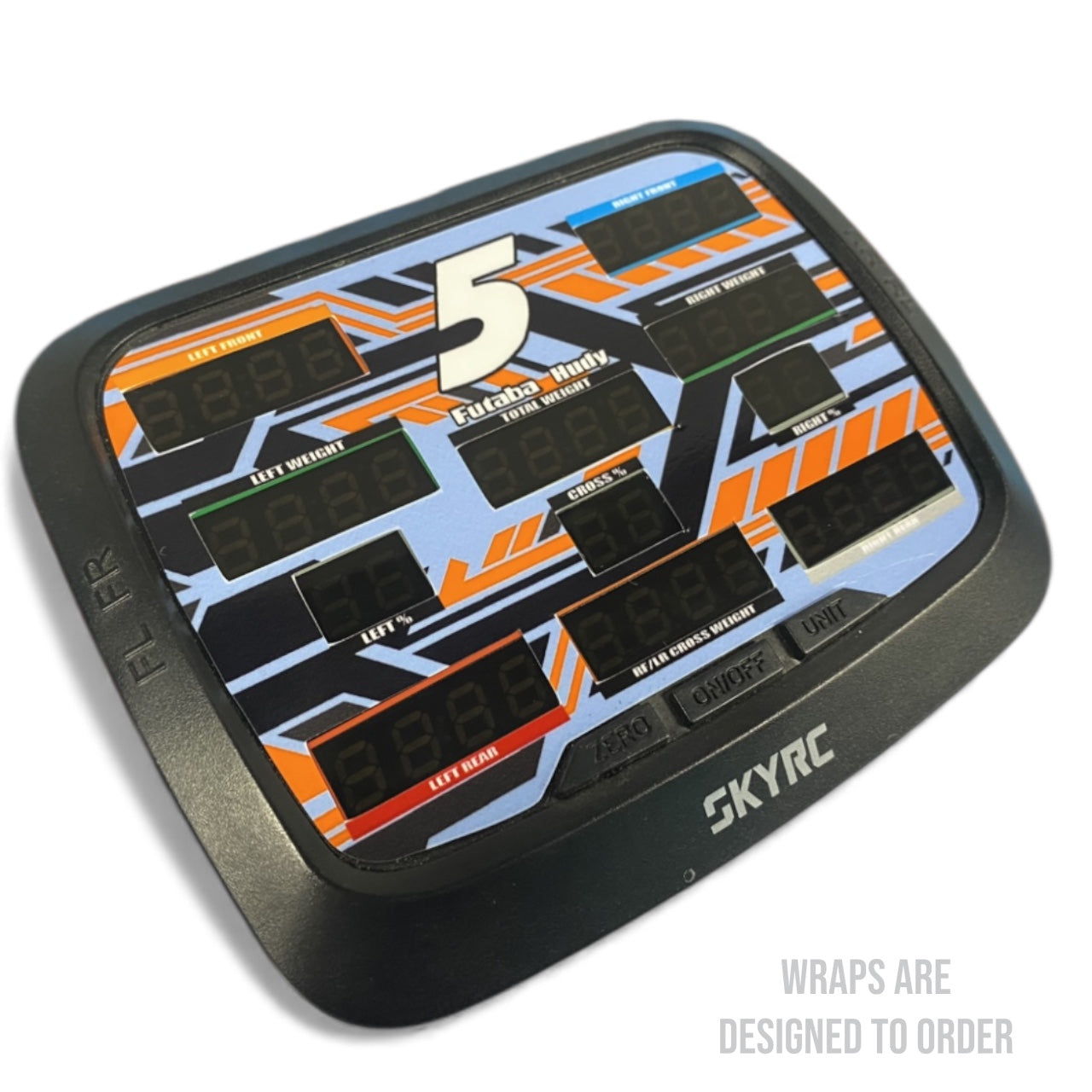 Sky RC G-Force Scale Screen Wrap Custom Wrap (Designed to Order)
