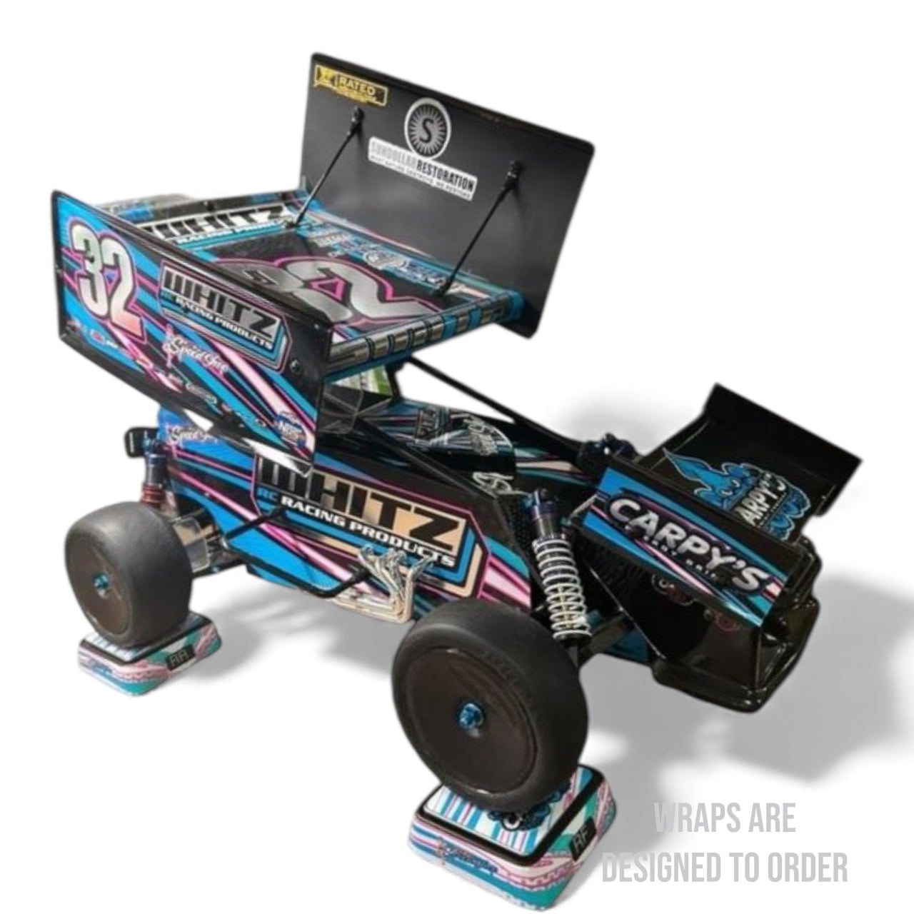 SKY RC Bluetooth Corner Weight Scales Custom Wrap (Designed to Order)