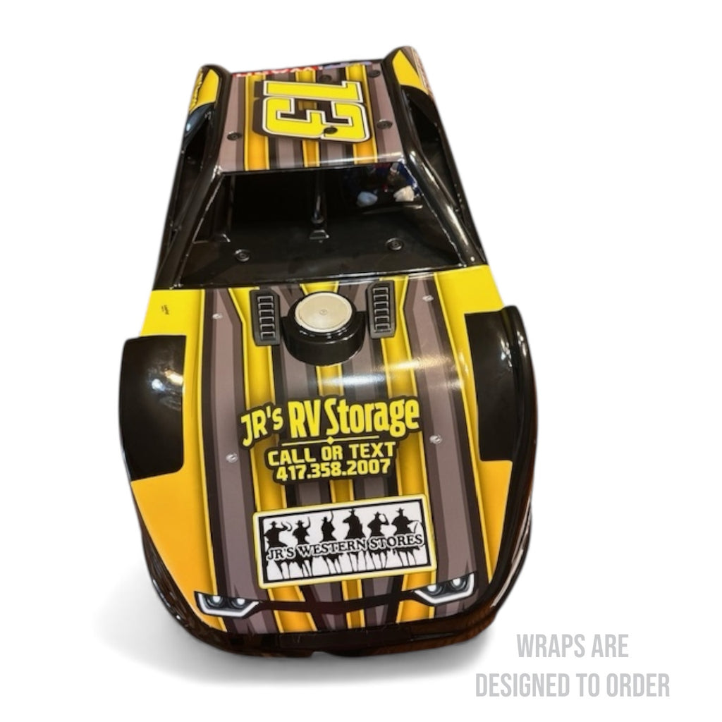 Traxxas Slash Late Model Wraps (Custom Designed to Order)