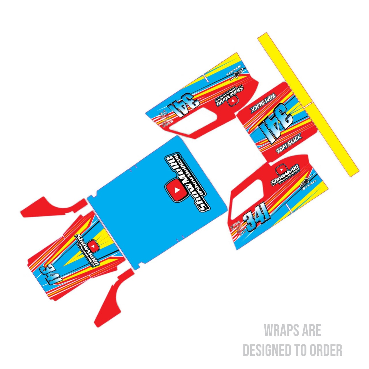 Triple P RC 2023 Punisher SC Mod Wrap