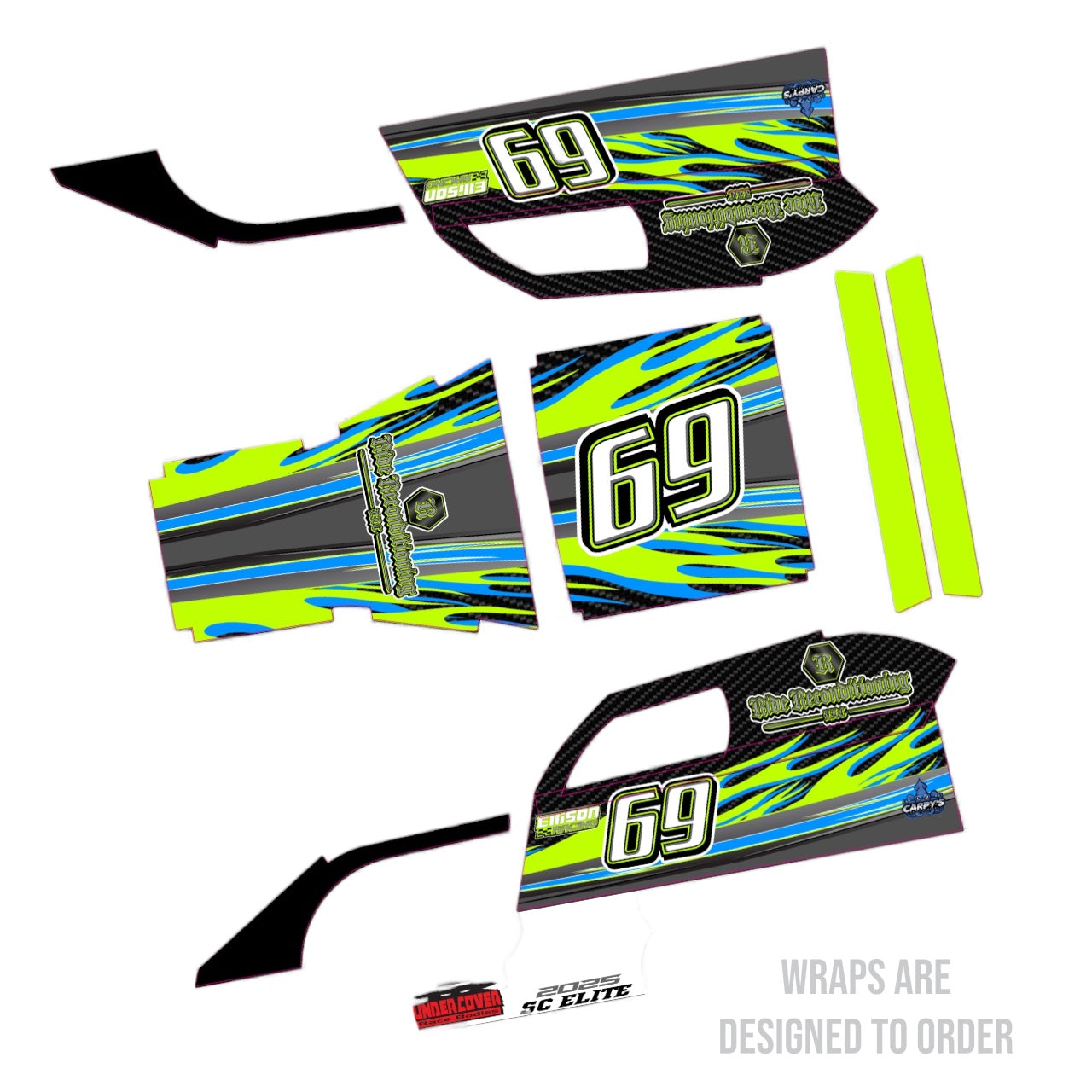 Undercover 2025 SC Elite Wrap (Custom Designed to Order)