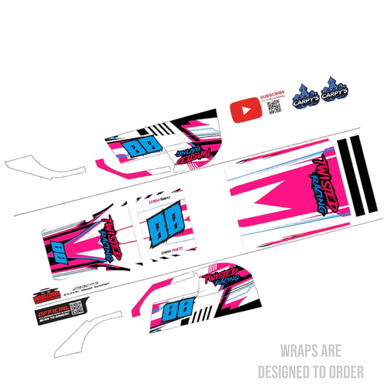 Undercover 2025 Elite MWM Wrap (Custom Designed to Order)