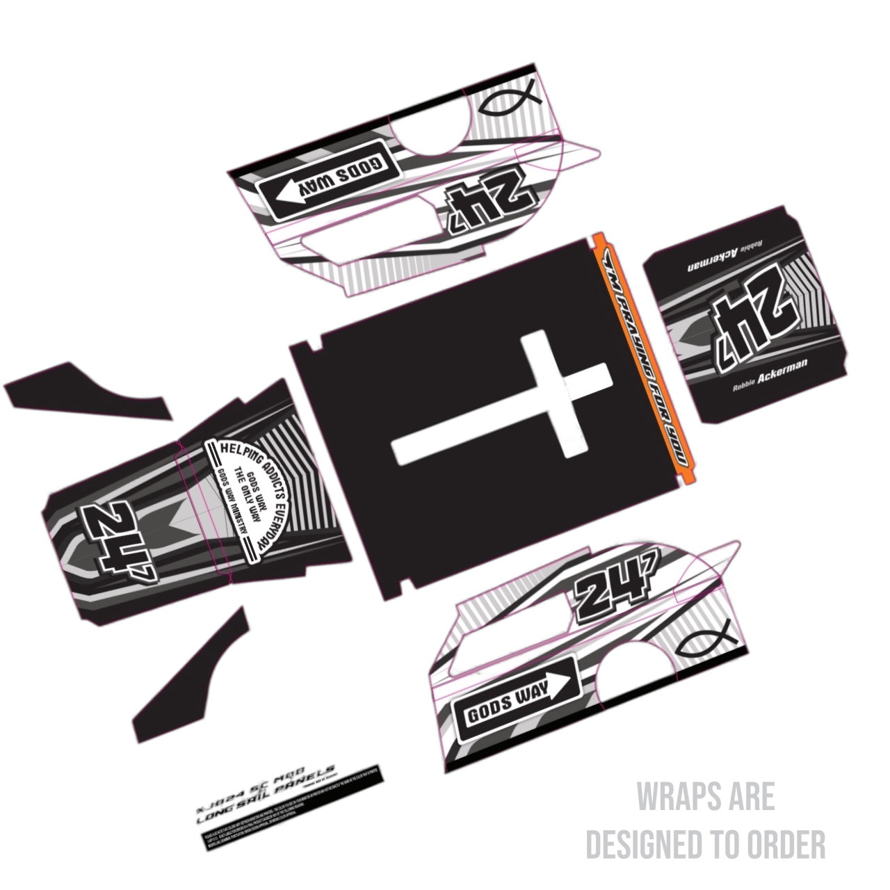 XJB XJB24 SC Modified Wrap (Custom Designed to Order)