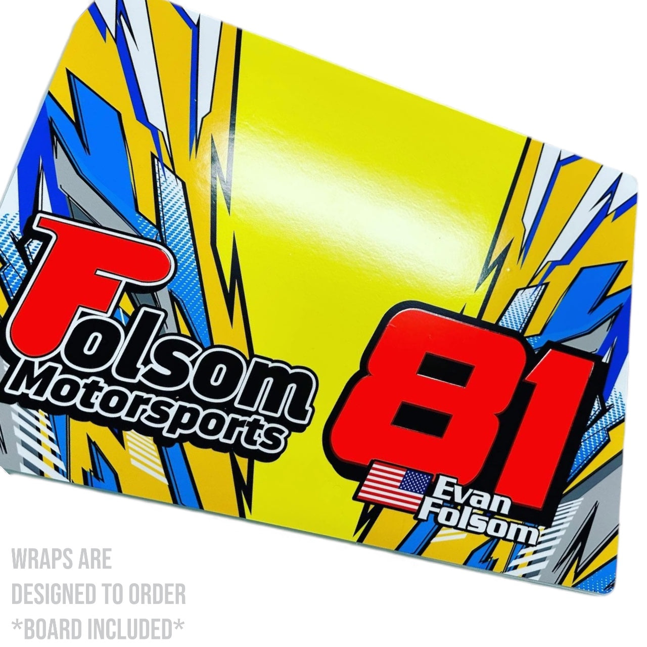 Pit Boards (Small / No Pockets) (Custom Designed to Order)