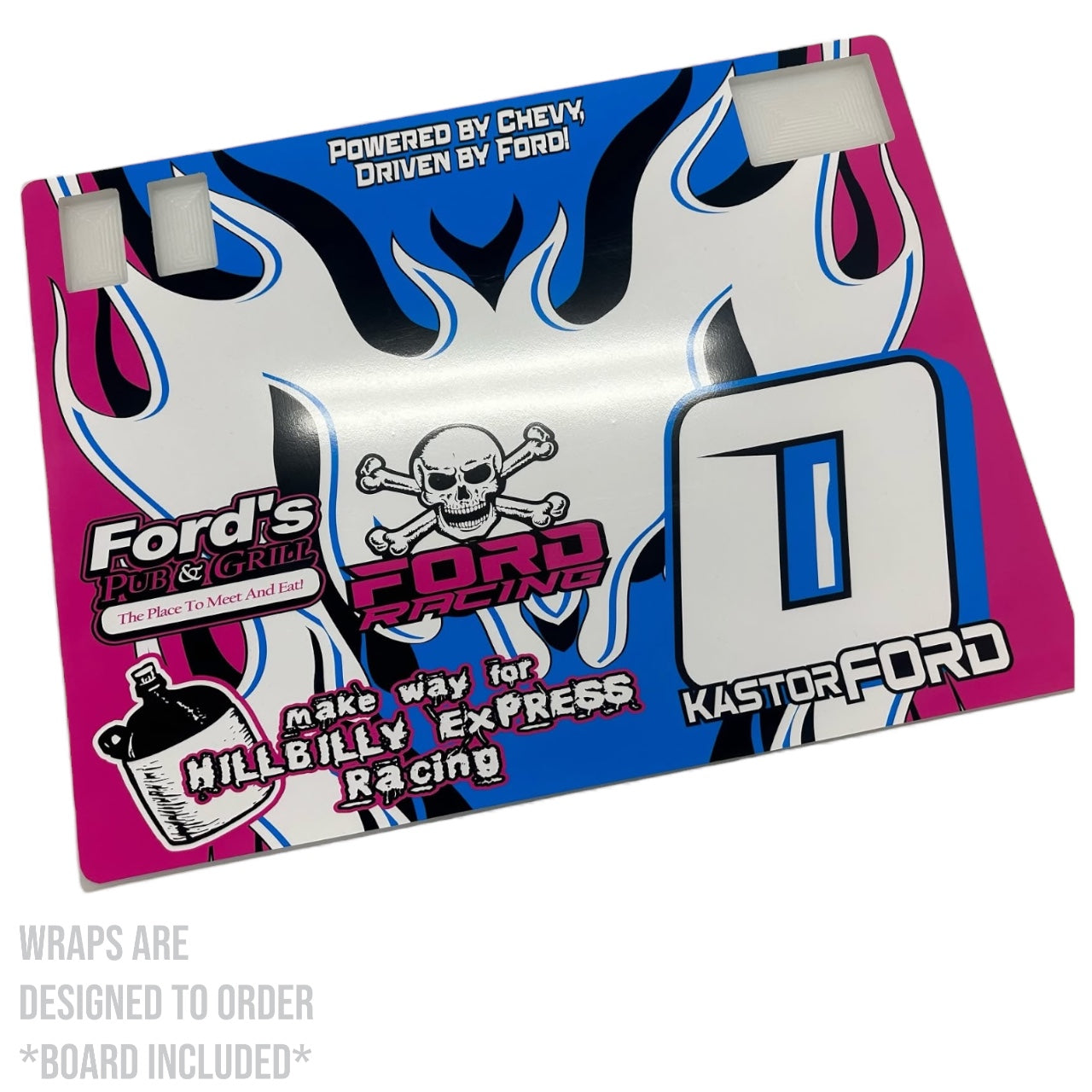 Pit Boards (Large w/ Pockets) (Custom Designed to Order)