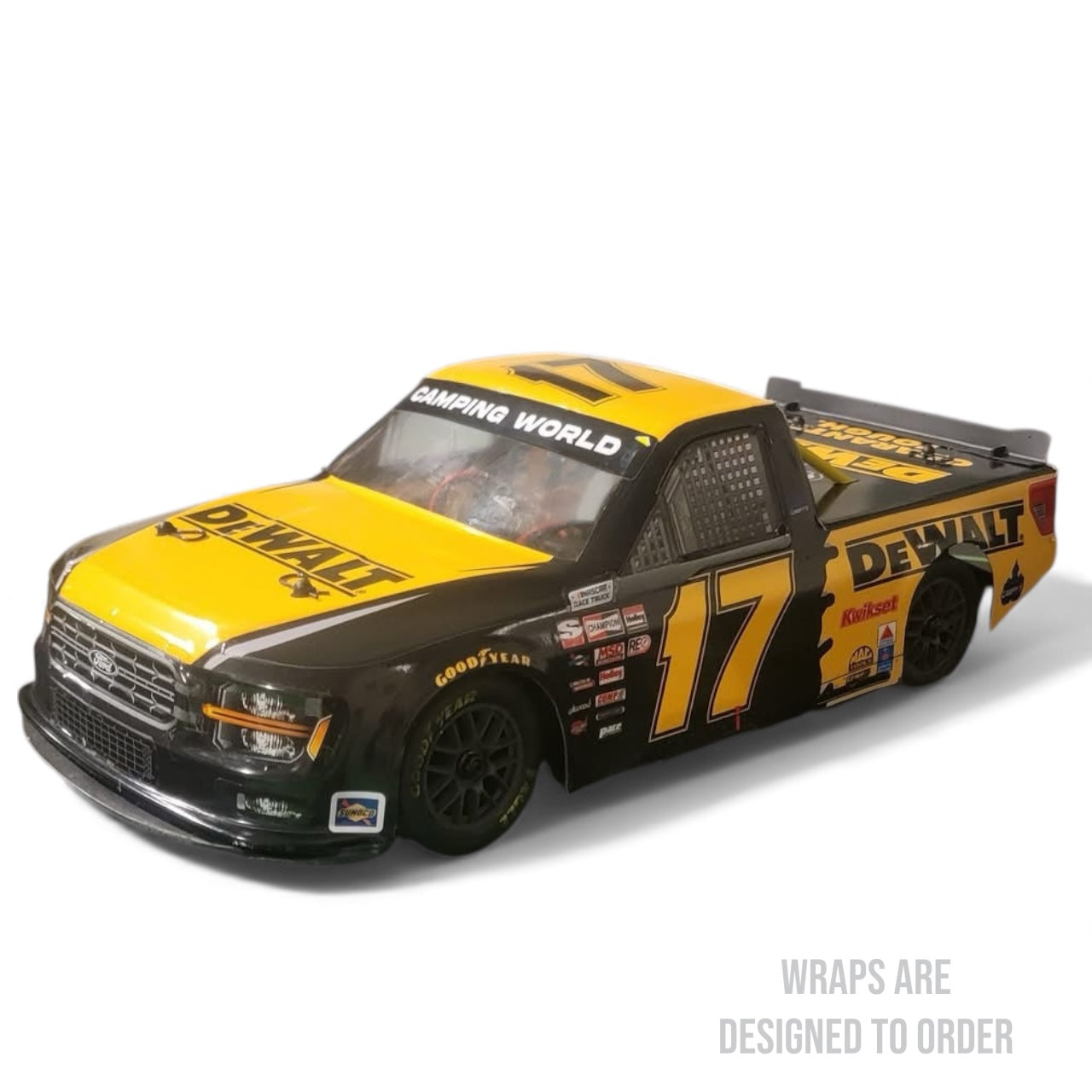 Proline 2024 Ford F 1-50 for Losi 1/12 NASCAR AWD RTR NASCAR Custom Wraps (Designed to Order)