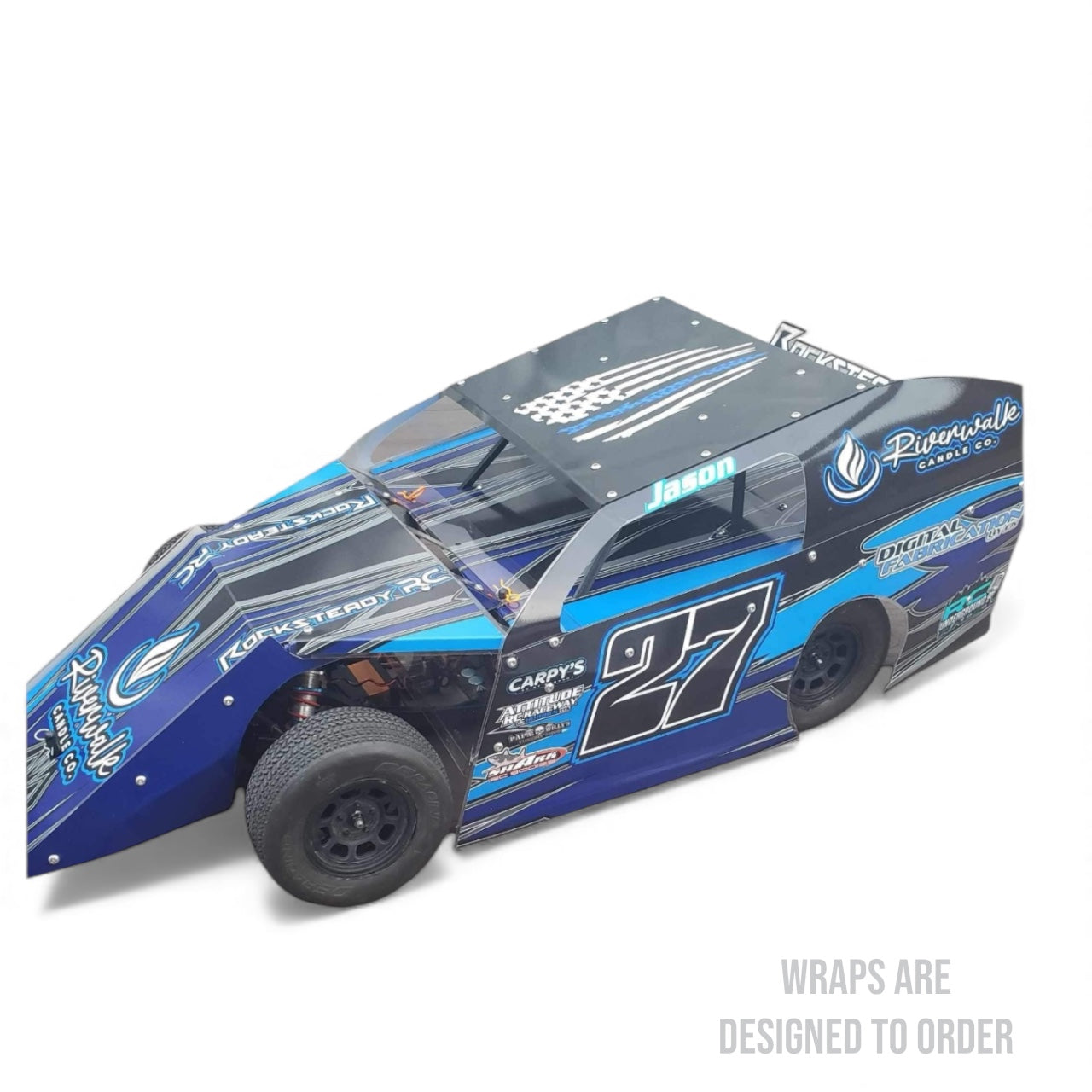 Rocksteady RC | Dagger SC Modified Body  Wrap (Custom Designed to Order)