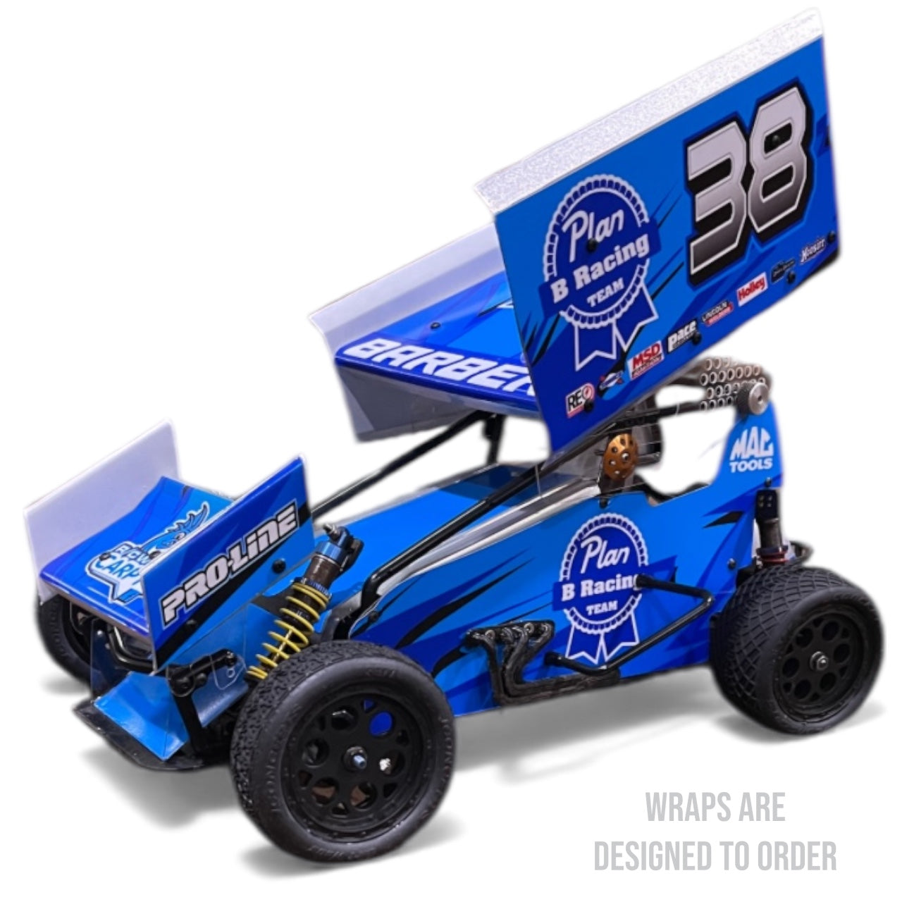 McAllister #430 Placerville Sprint Car Wrap (Designed to Order)