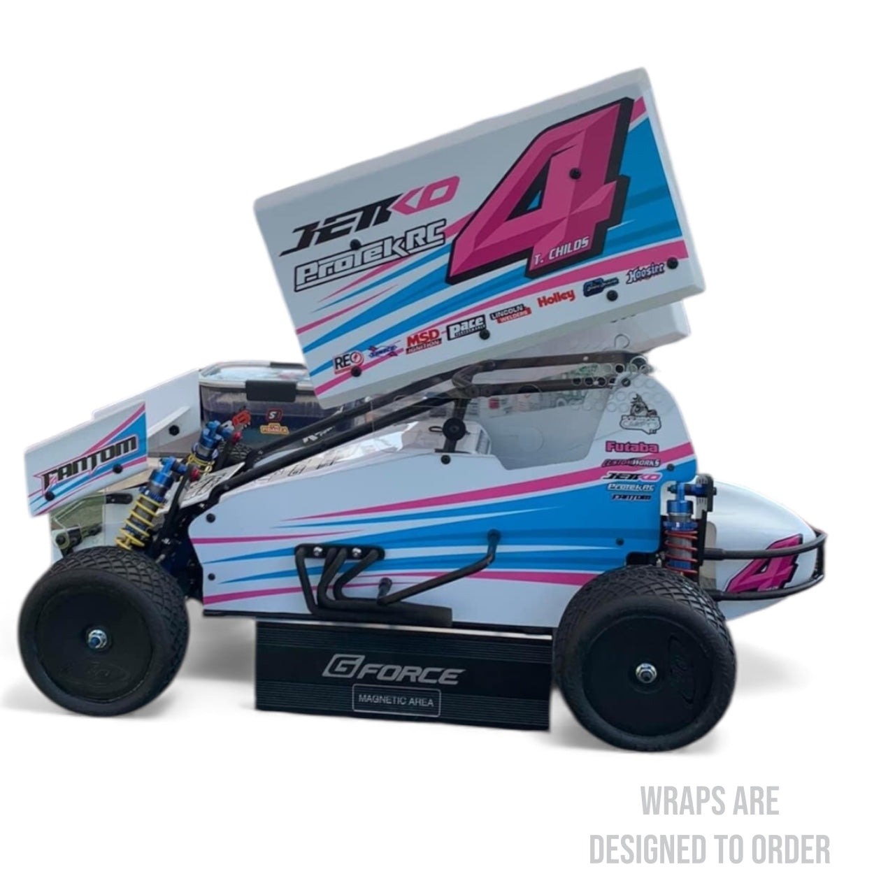 McAllister #430 Placerville Sprint Car Wrap (Designed to Order)