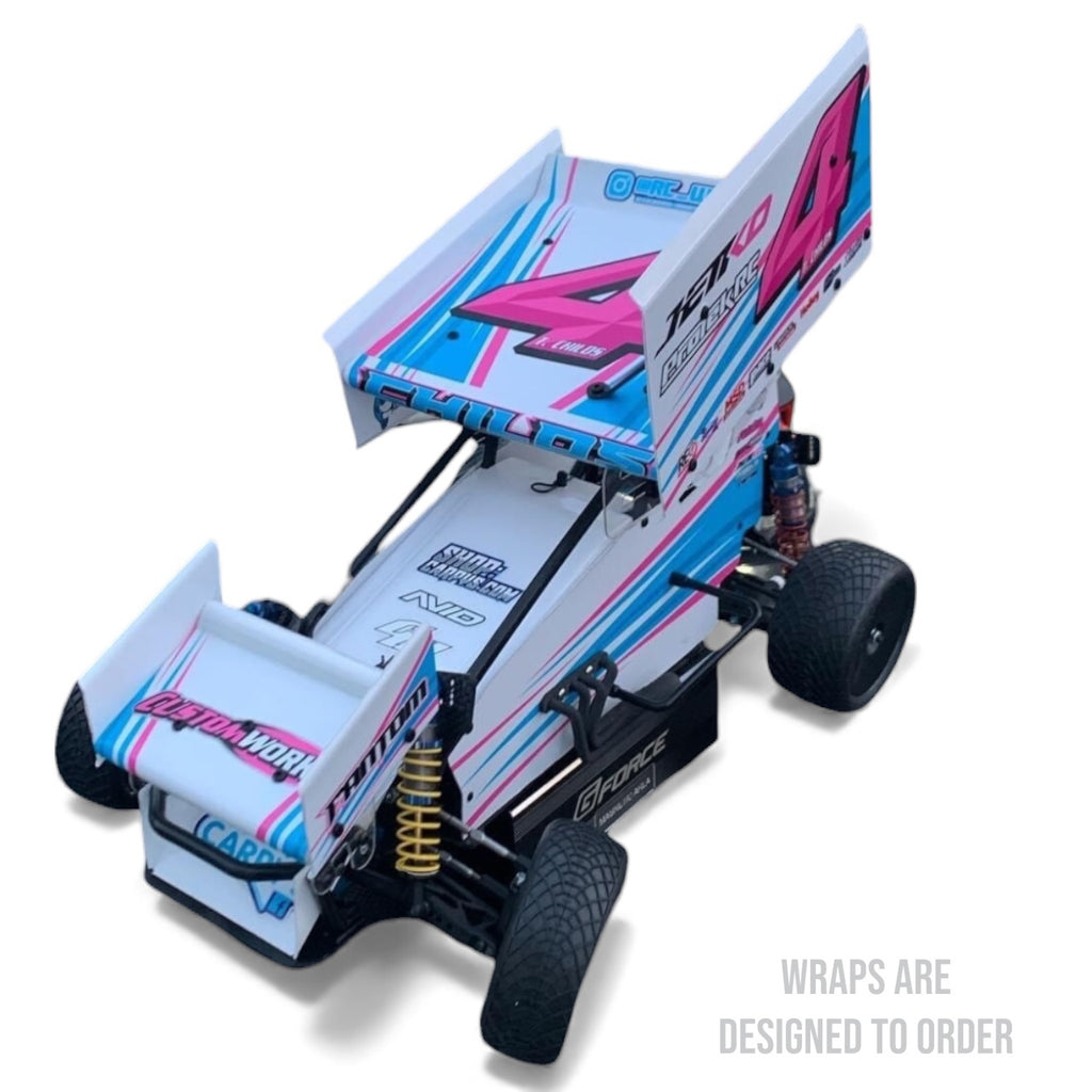 McAllister Placerville Sprint Wing Wraps (Designed to Order)