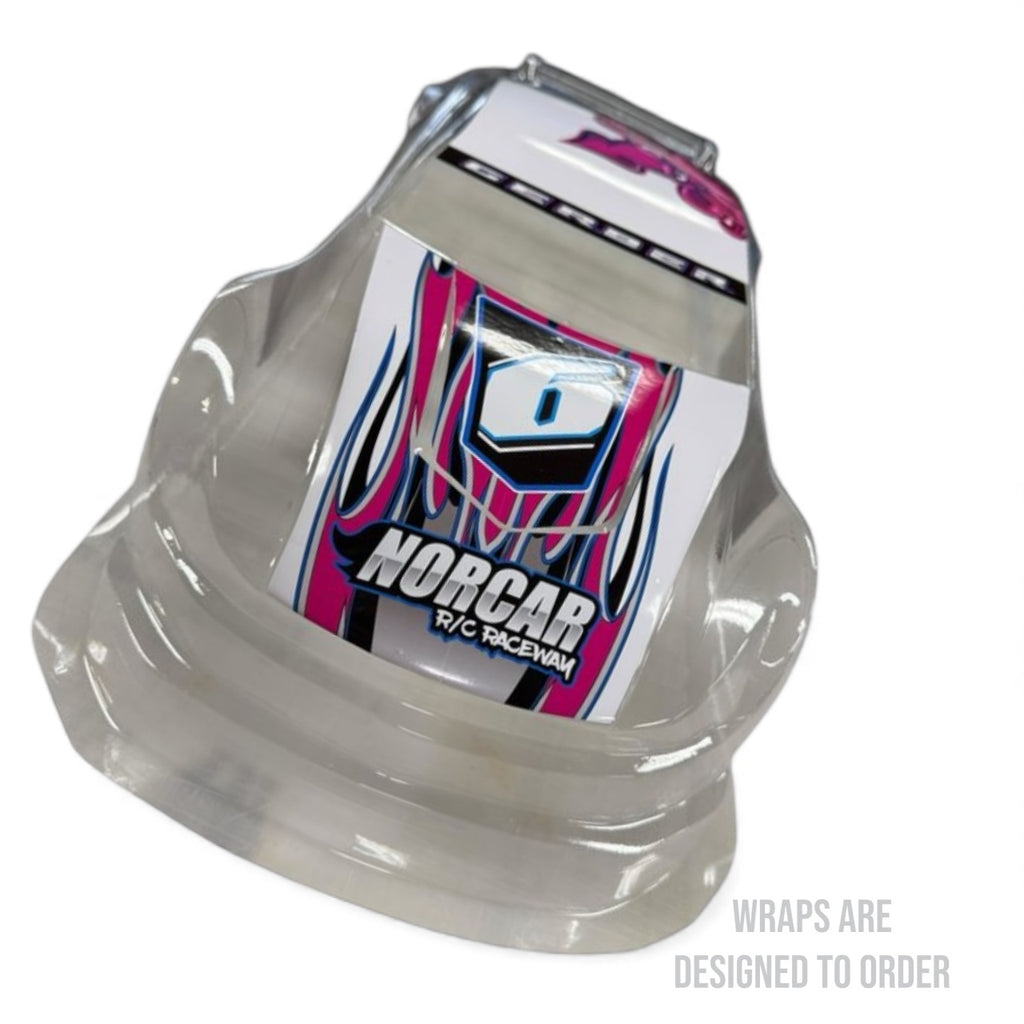 McAllister MX Stang #307 Mustang Half Wrap (Designed to Order)