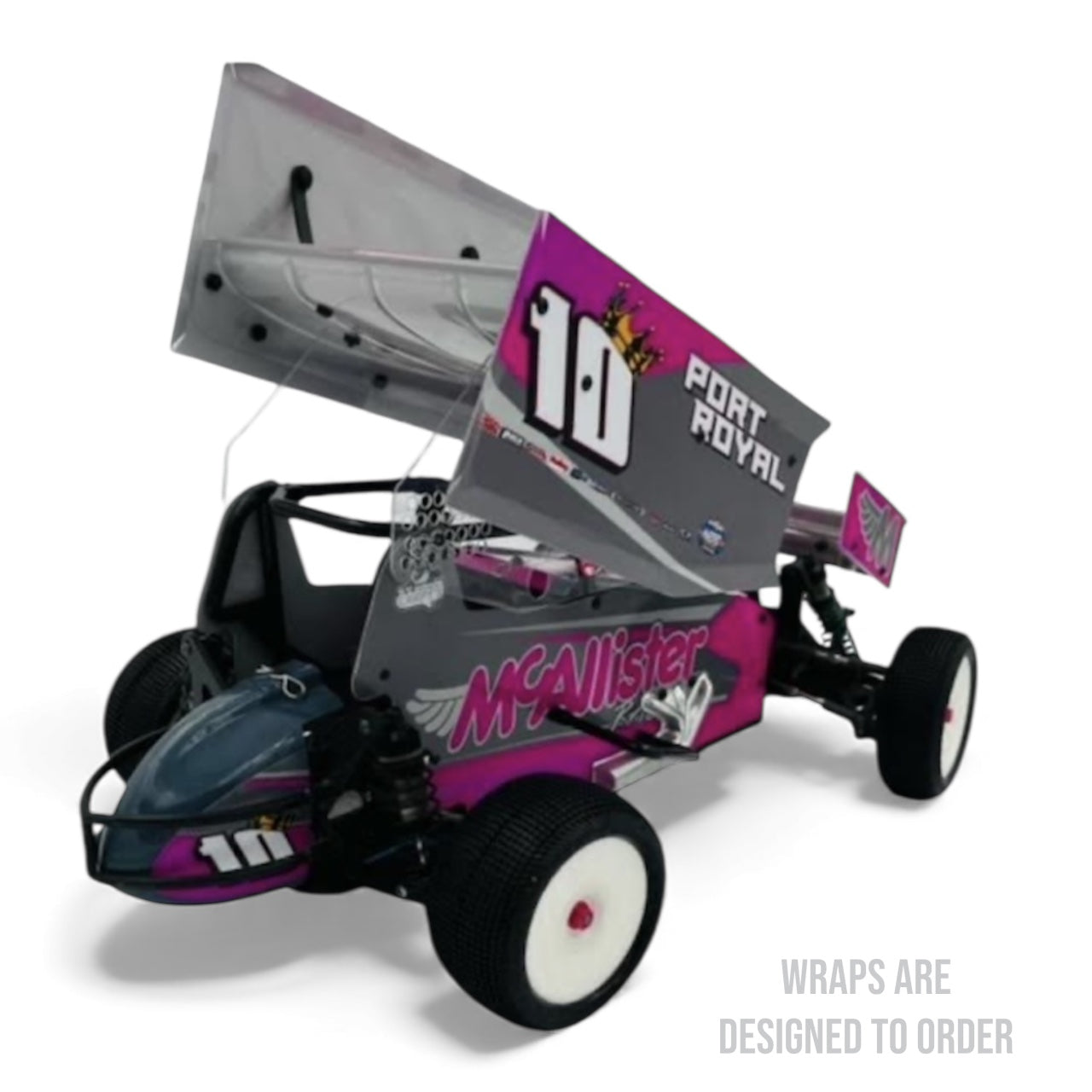 McAllister #750 Port Royal Sprint Car Wrap (Designed to Order)