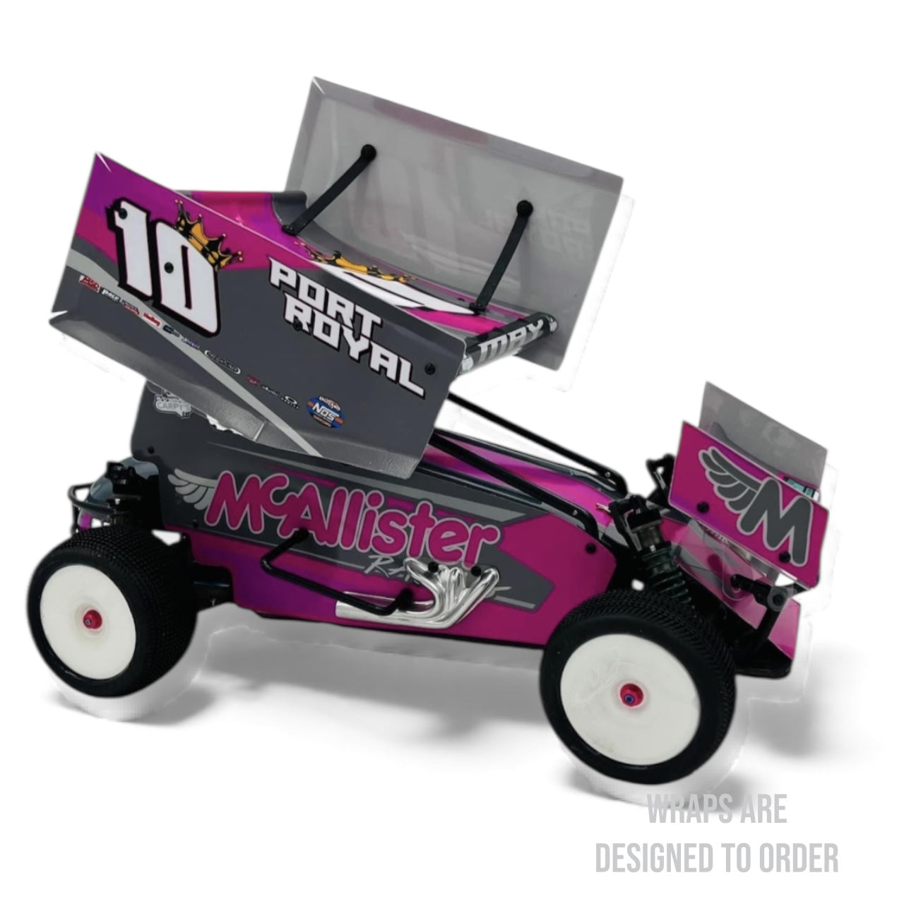 McAllister #750 Port Royal Sprint Car Wrap (Designed to Order)
