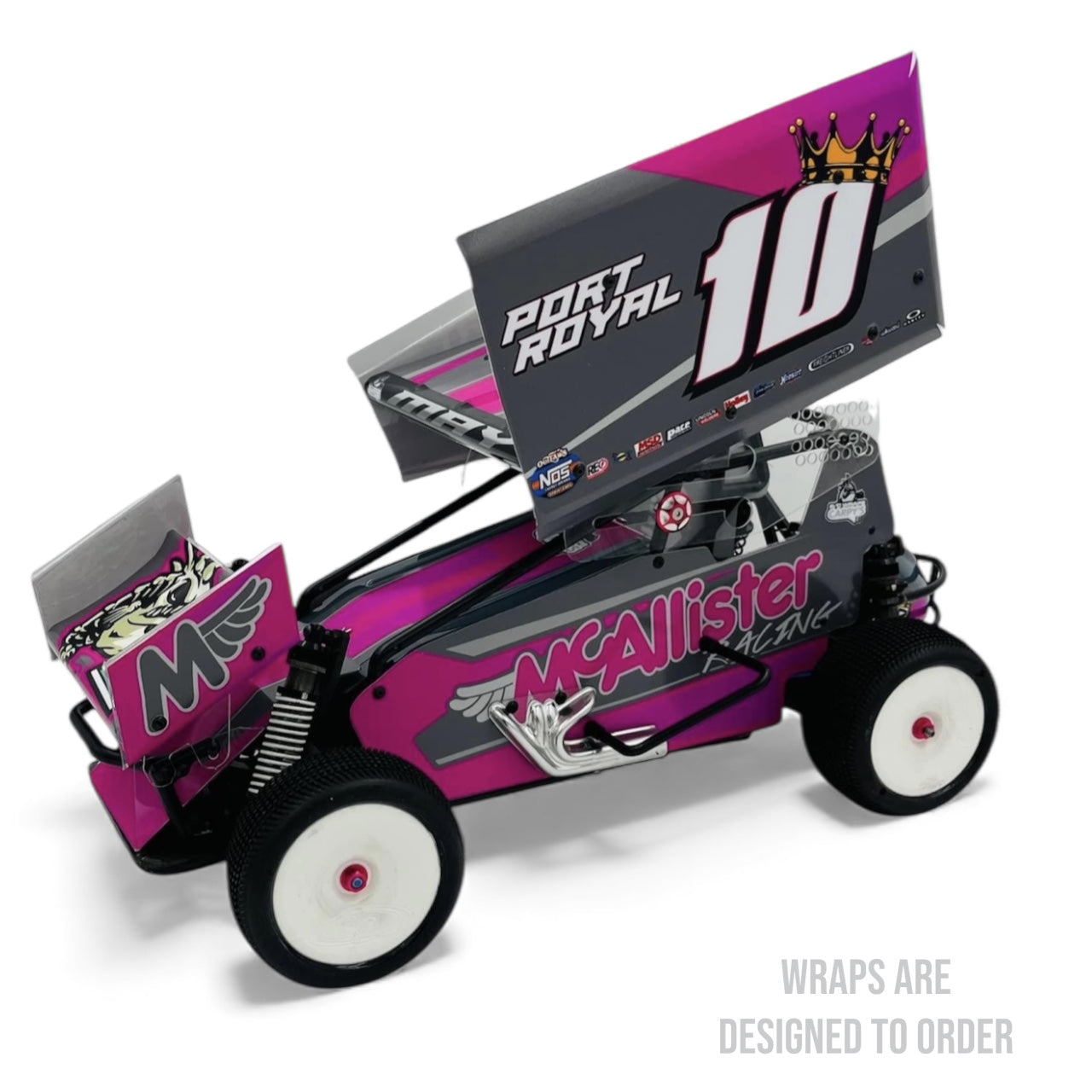 McAllister #750 Port Royal Sprint Car Wrap (Designed to Order)