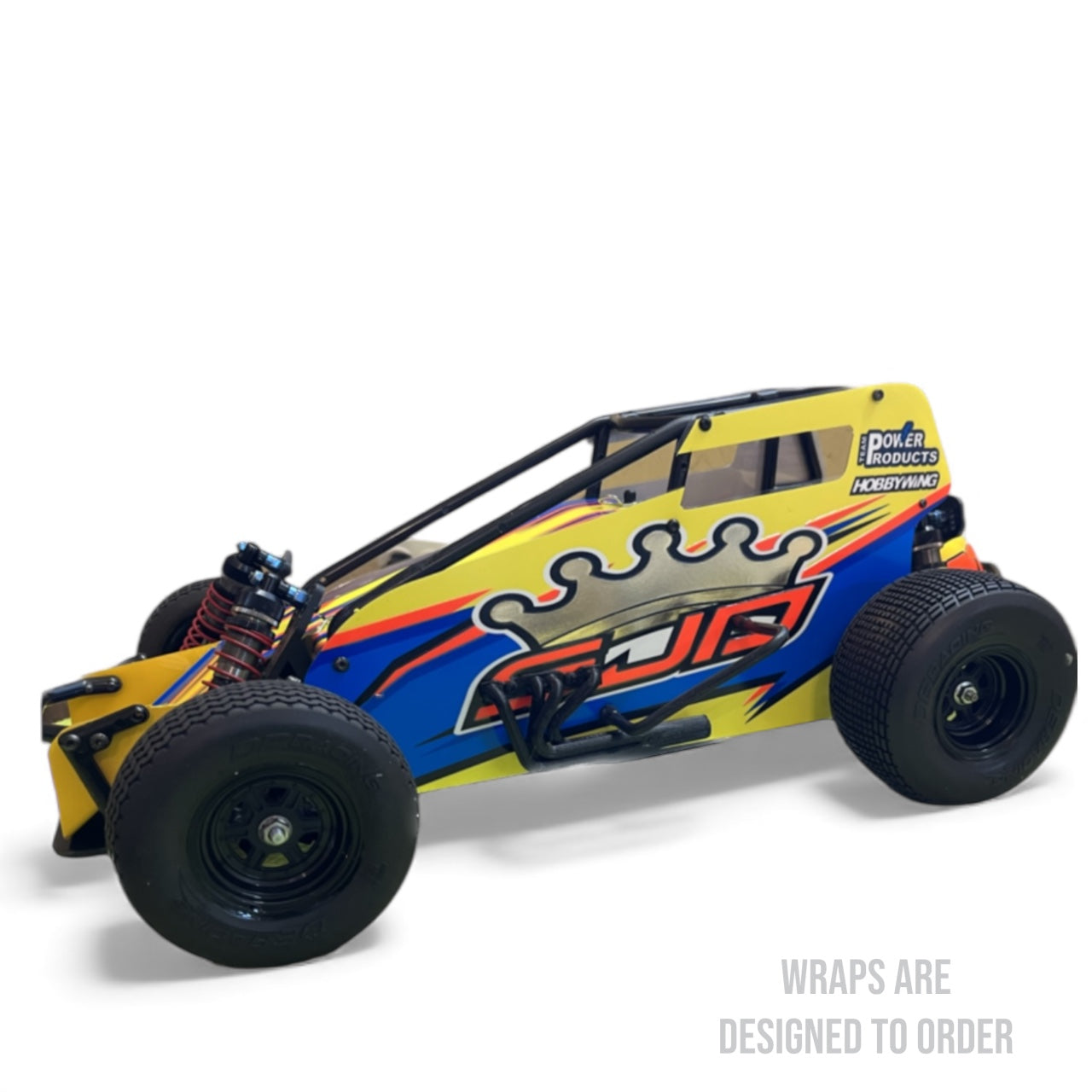McAllister #429 Placerville Wingless Sprint Car Wrap (Designed to Order)