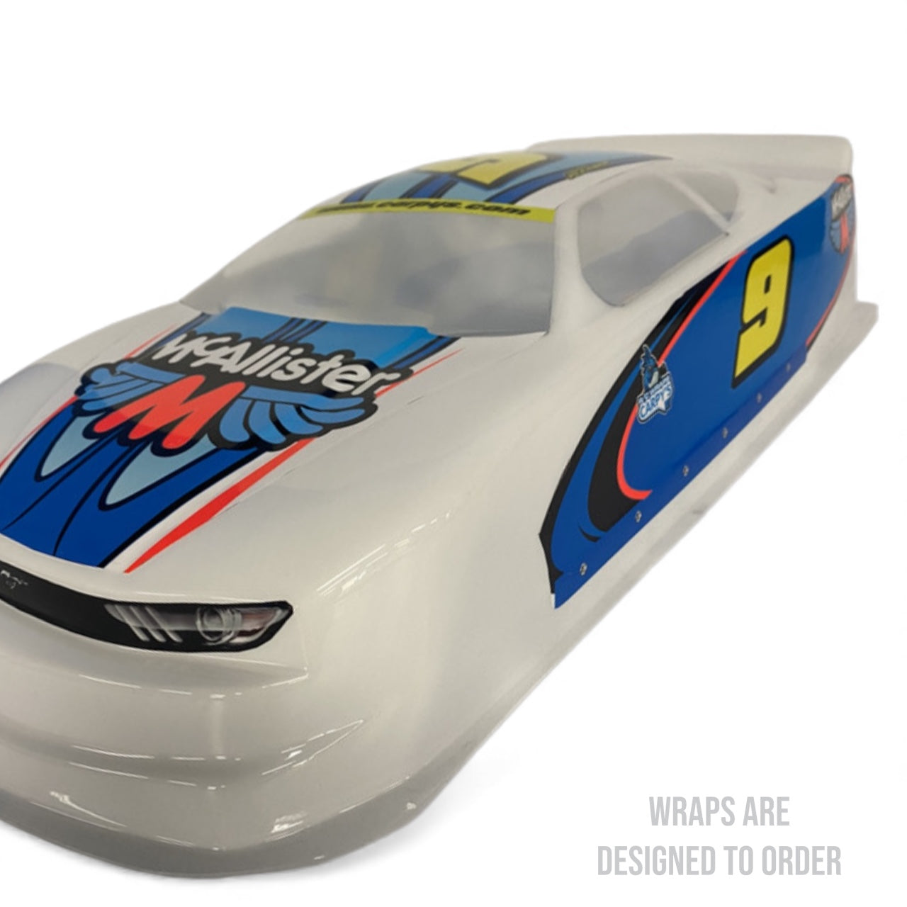 McAllister #321 The Crowd Pleaser Ford Mustang Wrap | Buggy (Designed to Order)