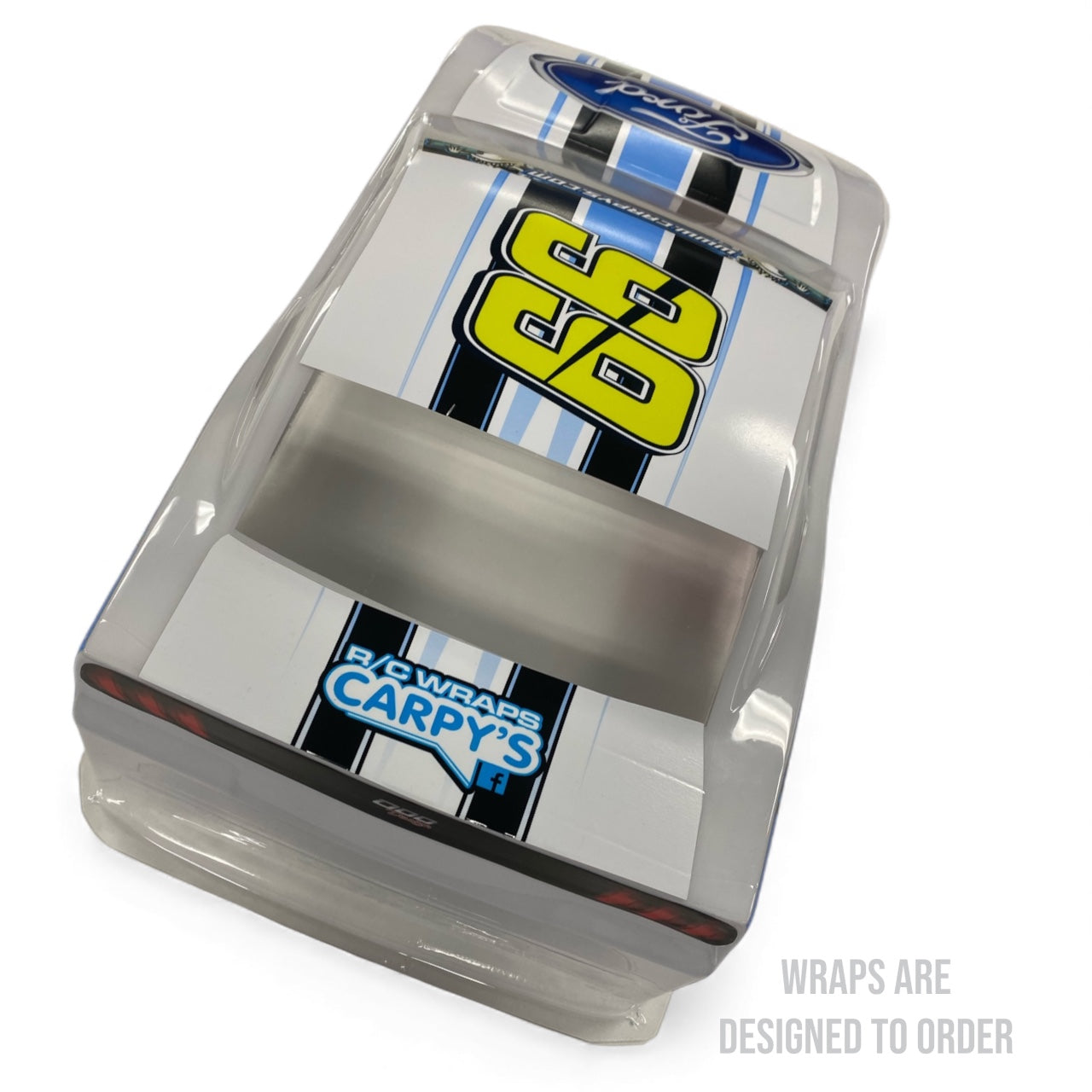McAllister #2203 ODD ABC Next Gen Mustang Wrap (Custom Designed to Order)