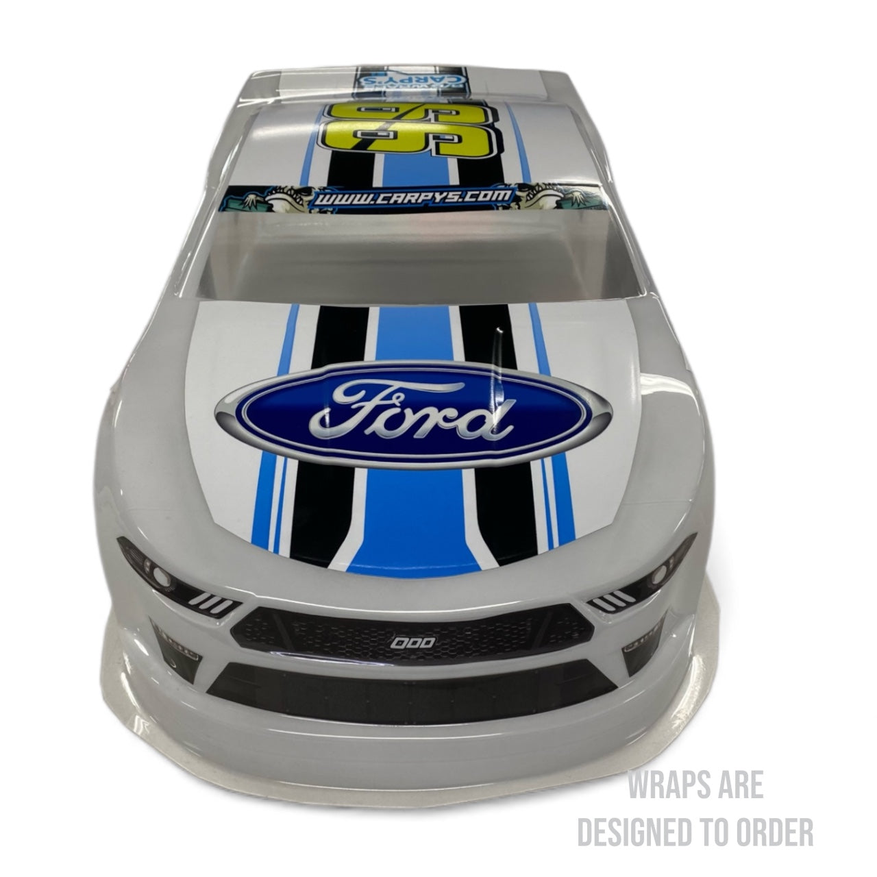McAllister #2203 ODD ABC Next Gen Mustang Wrap (Custom Designed to Order)