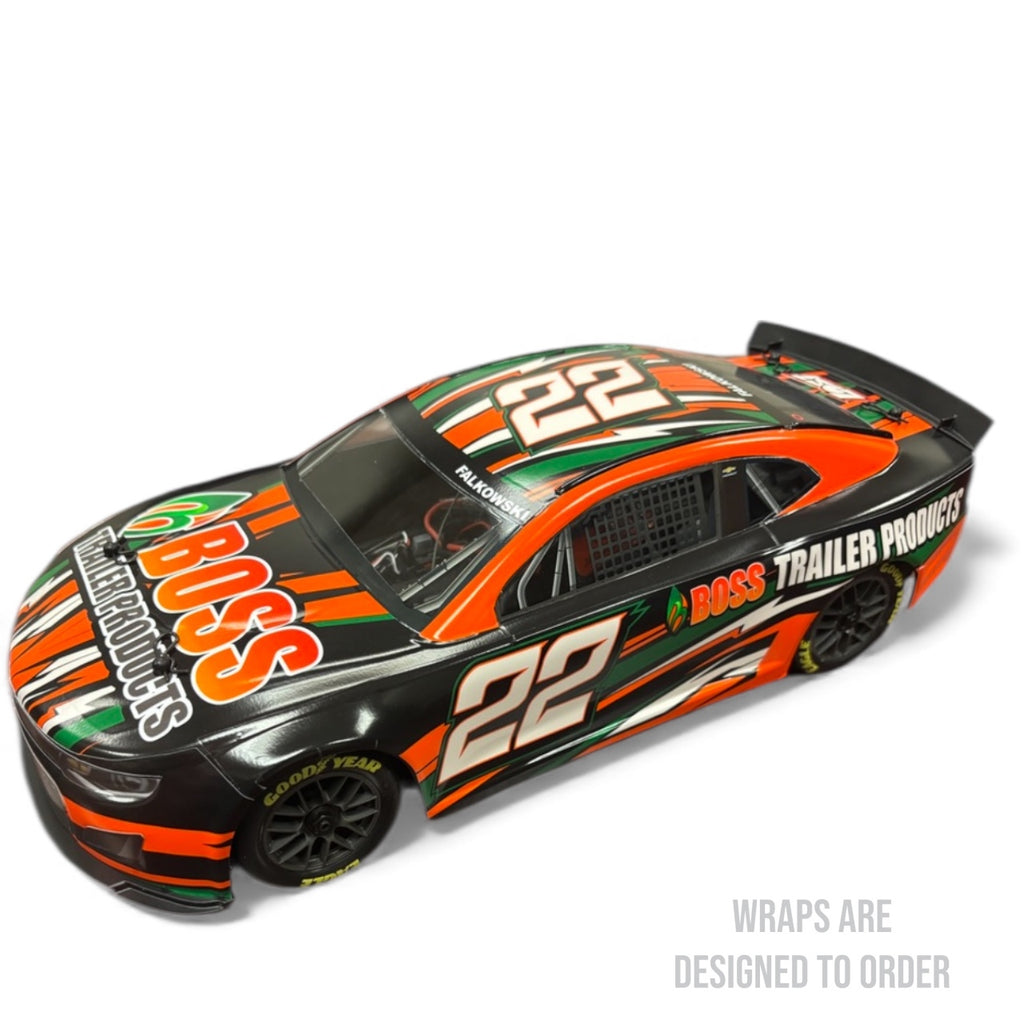 Losi 1/12 NASCAR AWD RTR NASCAR  Camaro Custom Wraps (Designed to Order)
