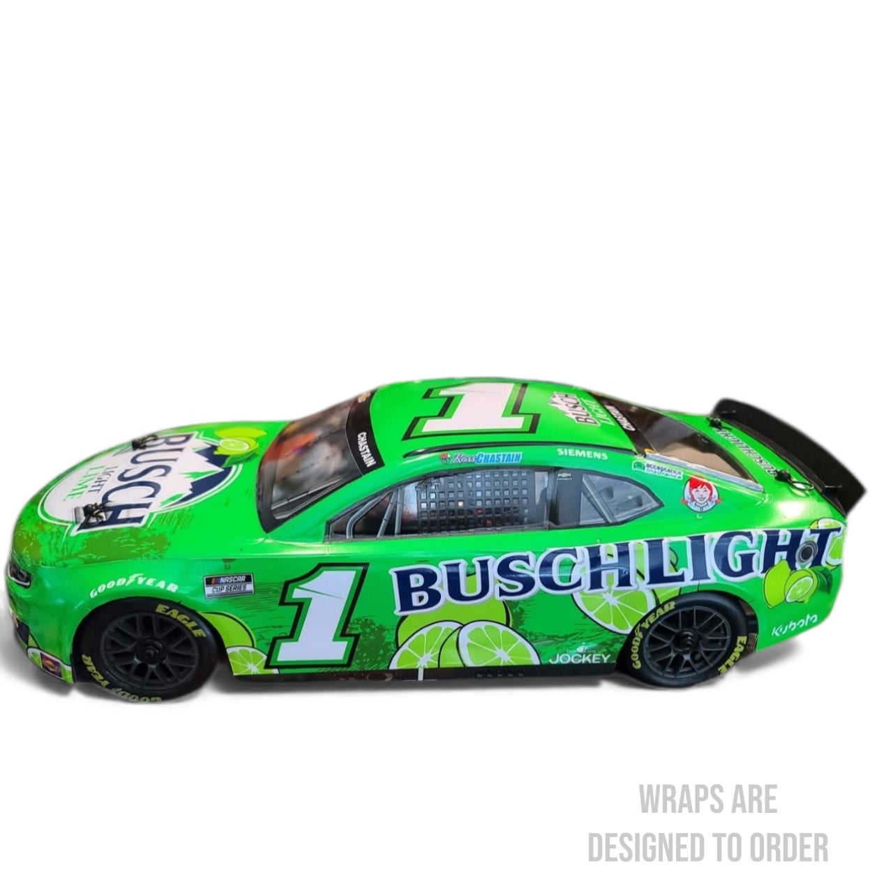 Losi 1/12 NASCAR AWD RTR NASCAR  Camaro Custom Wraps (Designed to Order)