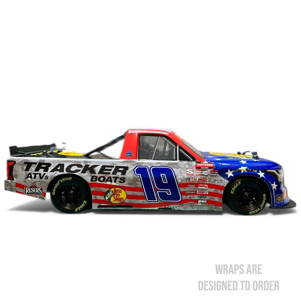 Proline 2024 Toyota Tundra for Losi 1/12 NASCAR AWD RTR NASCAR Custom Wraps (Designed to Order)