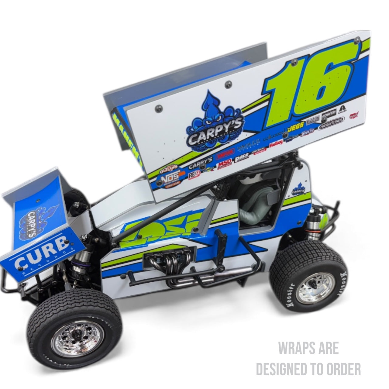 Losi 22S Sprint RTR Custom Wraps (Designed to Order)