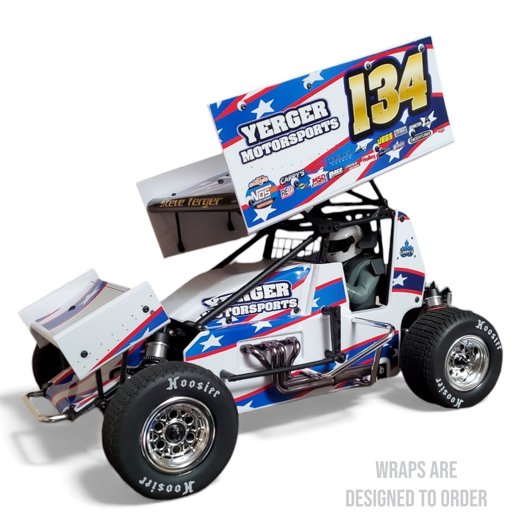 Losi 22S Sprint RTR Custom Wraps (Designed to Order)