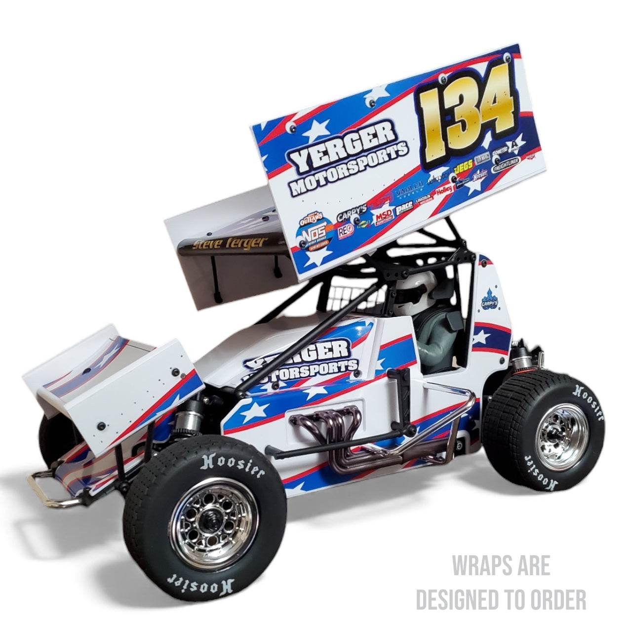 Losi 22S Sprint RTR Custom Wraps (Designed to Order)