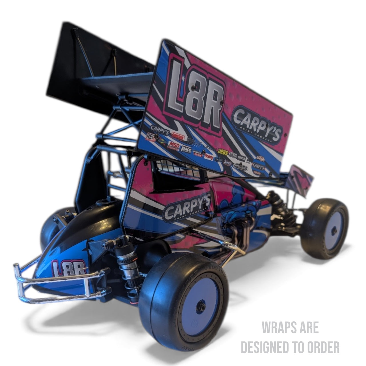 Losi 22S Sprint RTR Custom Wraps (Designed to Order)