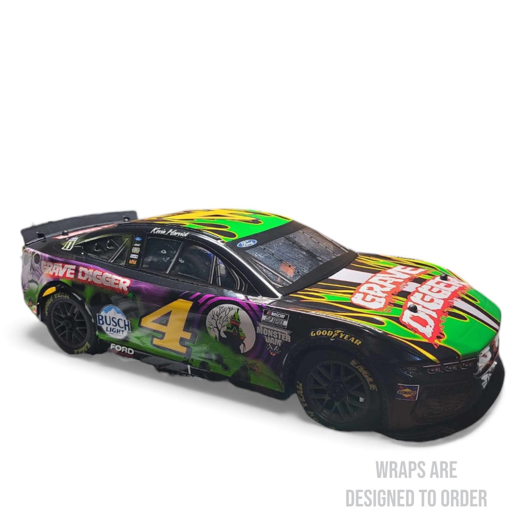 Losi 1/12 NASCAR AWD RTR NASCAR  Mustang Custom Wraps (Designed to Order)