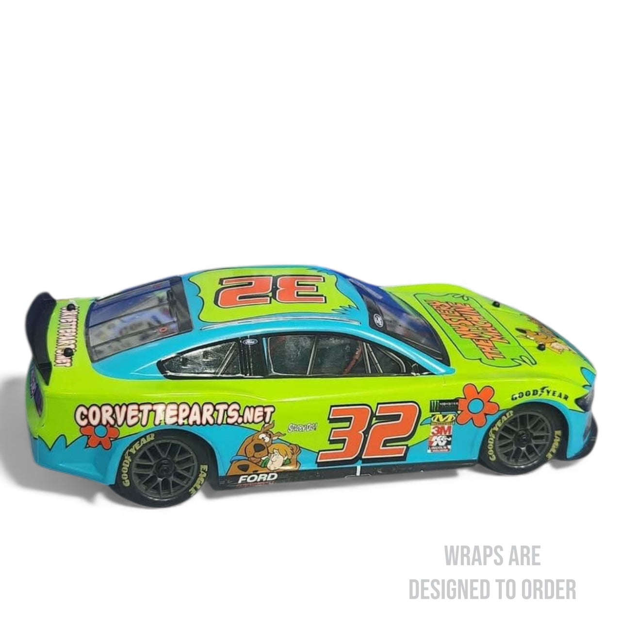 Losi 1/12 NASCAR AWD RTR NASCAR  Mustang Custom Wraps (Designed to Order)