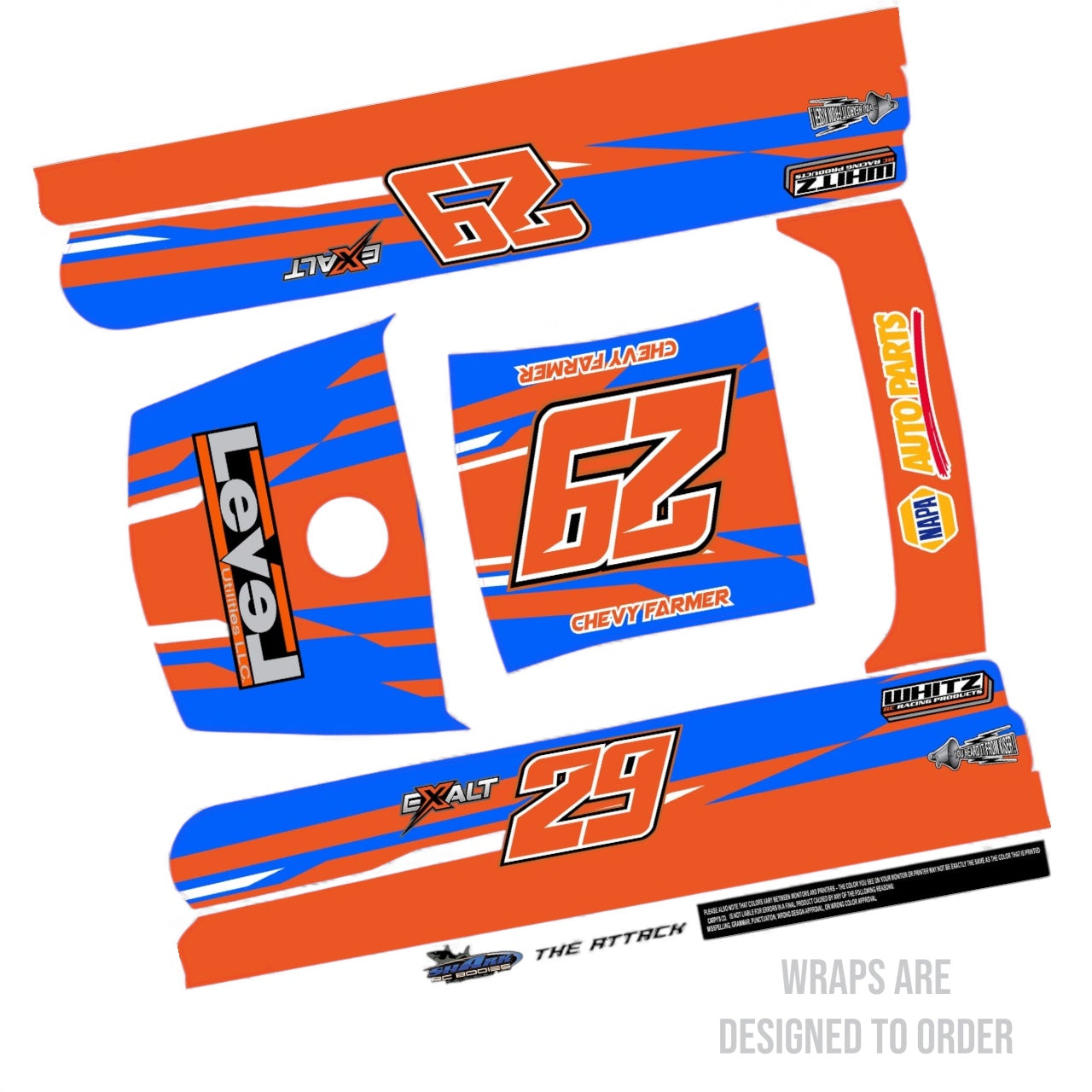 Shark The Attack Cadillac Wrap | Buggy (Designed to Order)
