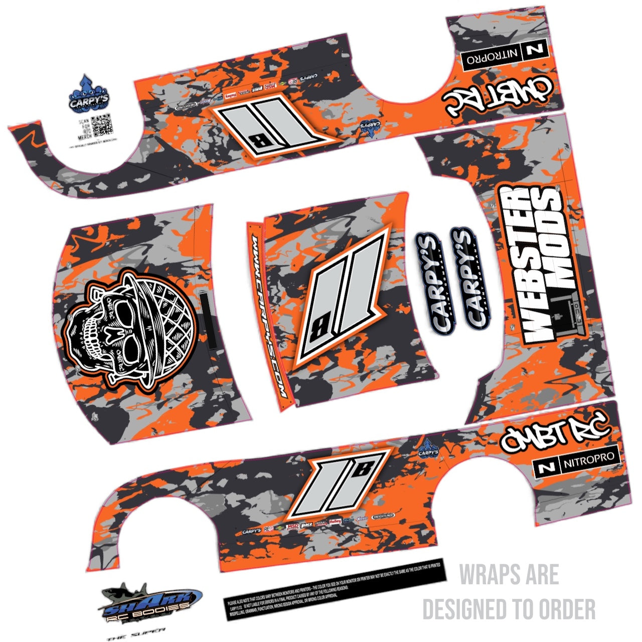 Shark The Super Street SS Wrap  (Designed to Order)