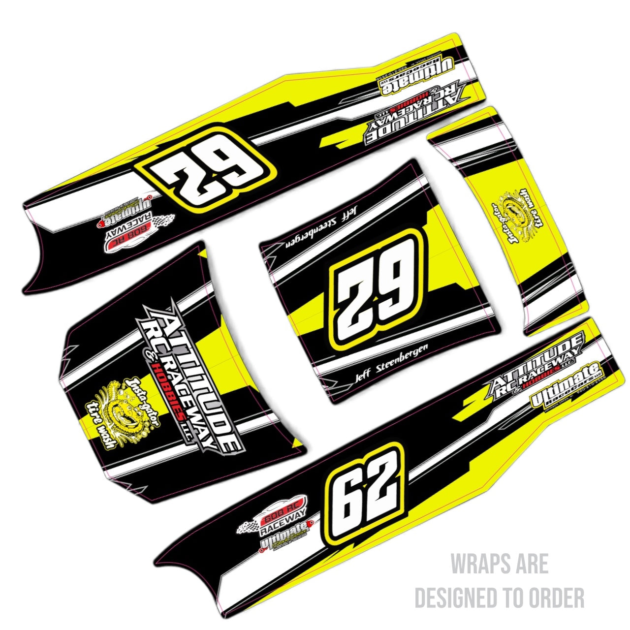 McAllister #228 Milwaukee LateModel Half Wrap(Designed to Order)