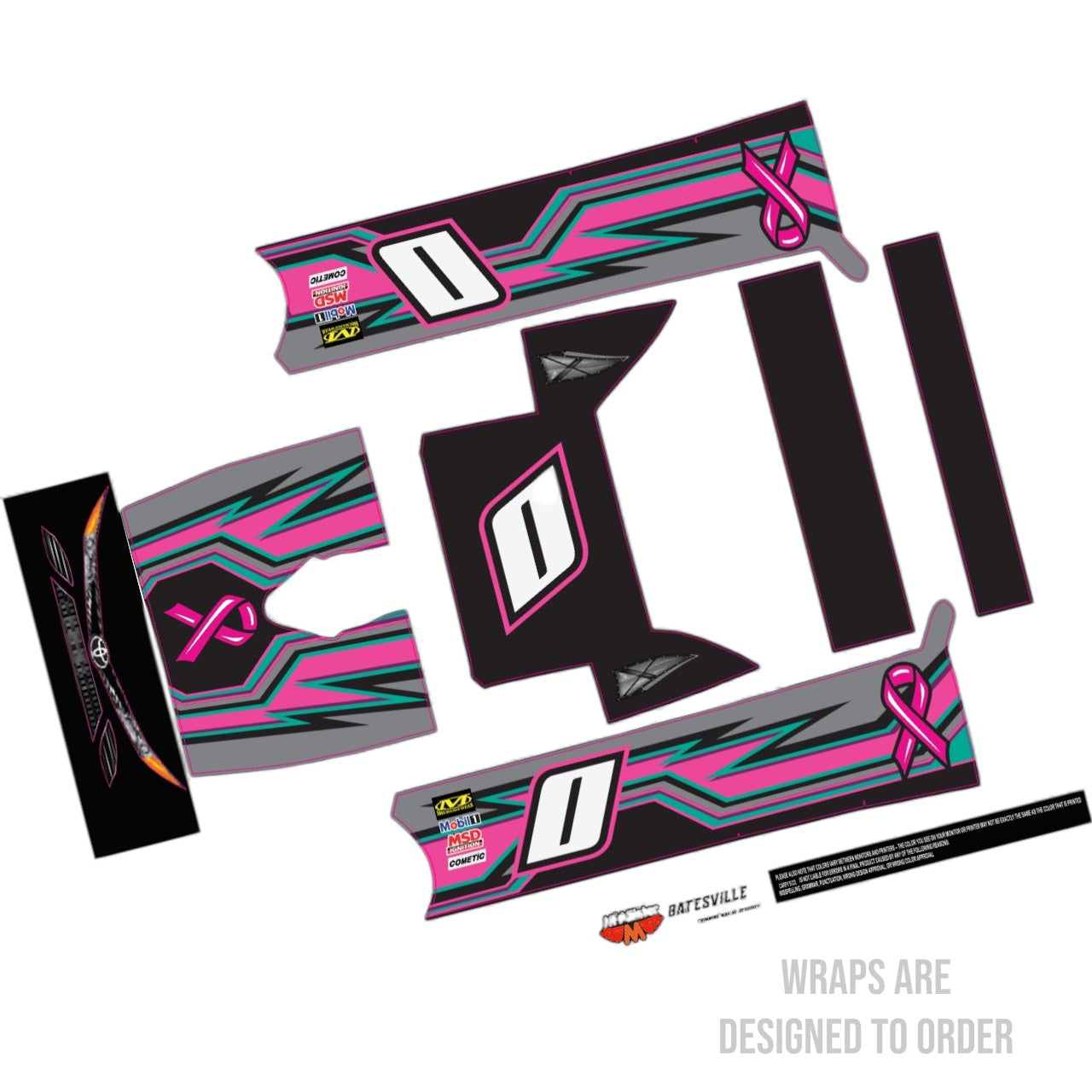 McAllister #259 Batesville Late Model Wrap (Custom Designed to Order)