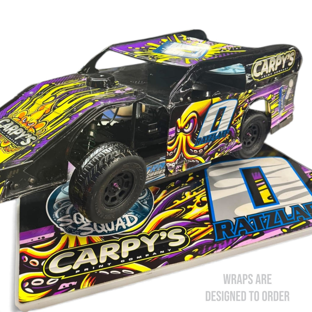 Rocksteady RC | Dagger SC Modified Body  Wrap (Custom Designed to Order)