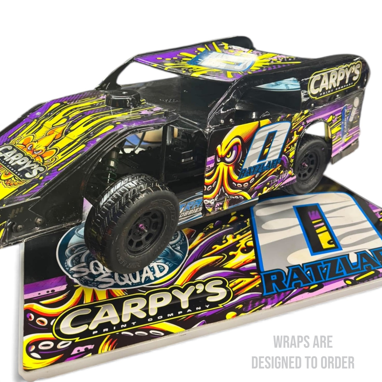 Rocksteady RC | Dagger SC Modified Body  Wrap (Custom Designed to Order)