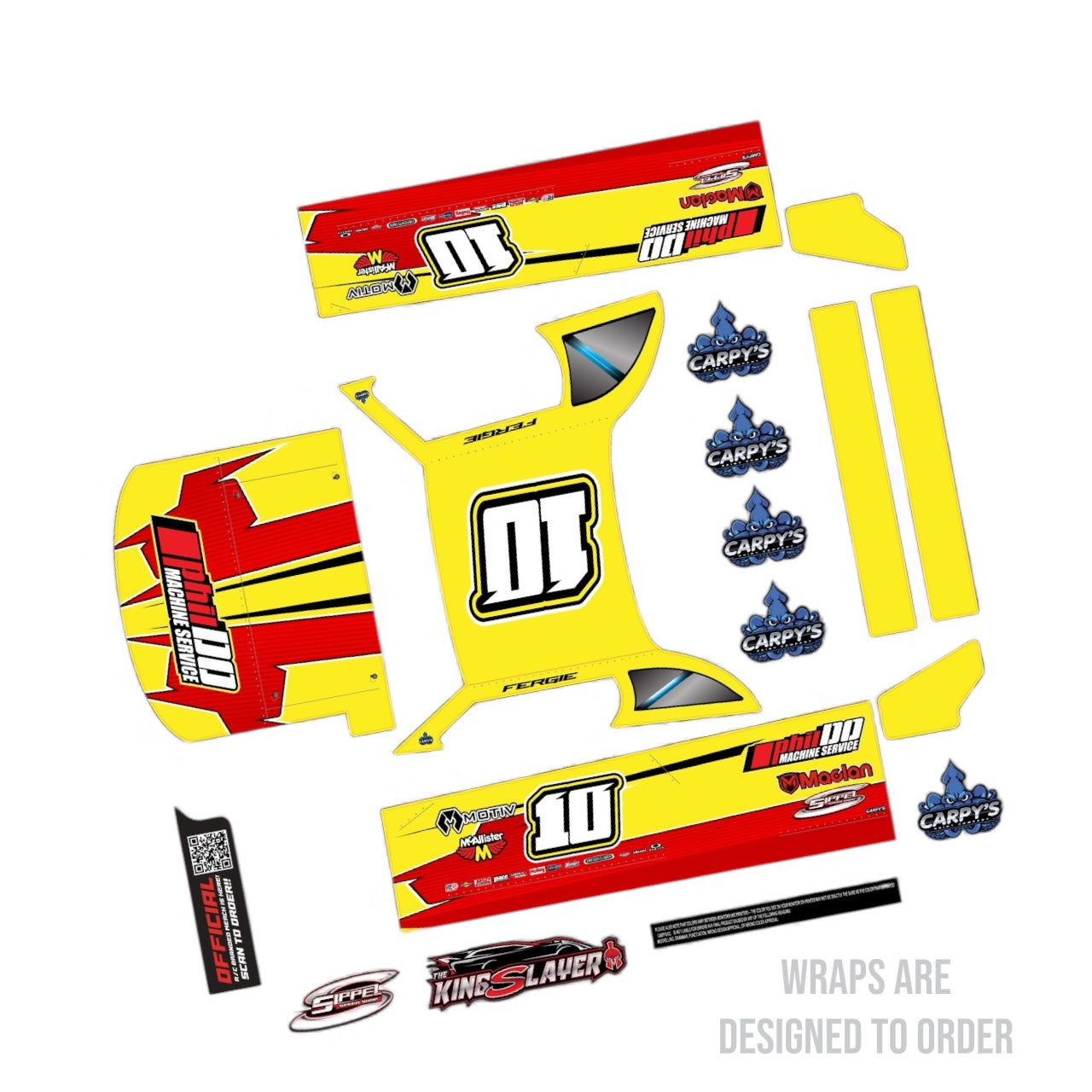 Sippel Speed Shop LM26 The KingSlayer LATE MODEL Wrap (Designed to Order)
