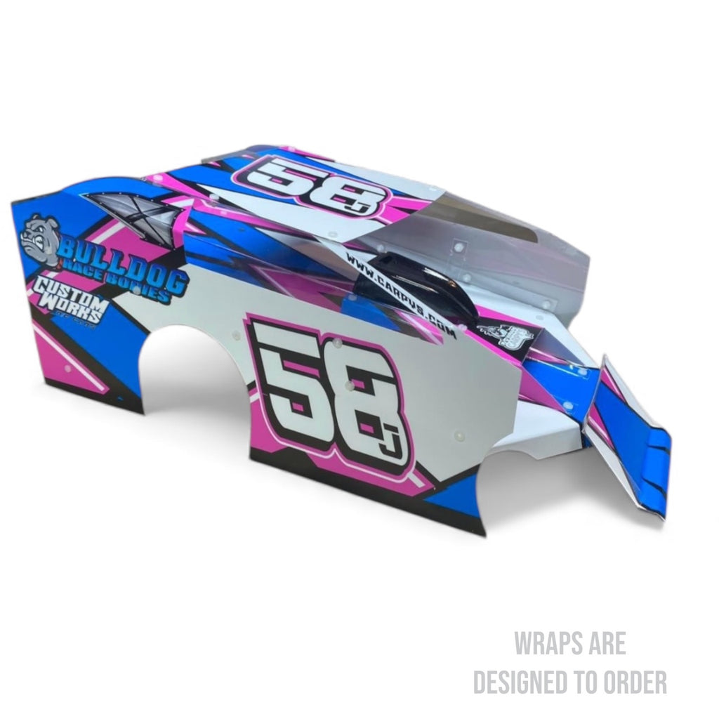 Bulldog Race Bodies 2023 Rubber Tire EDM Body Wrap