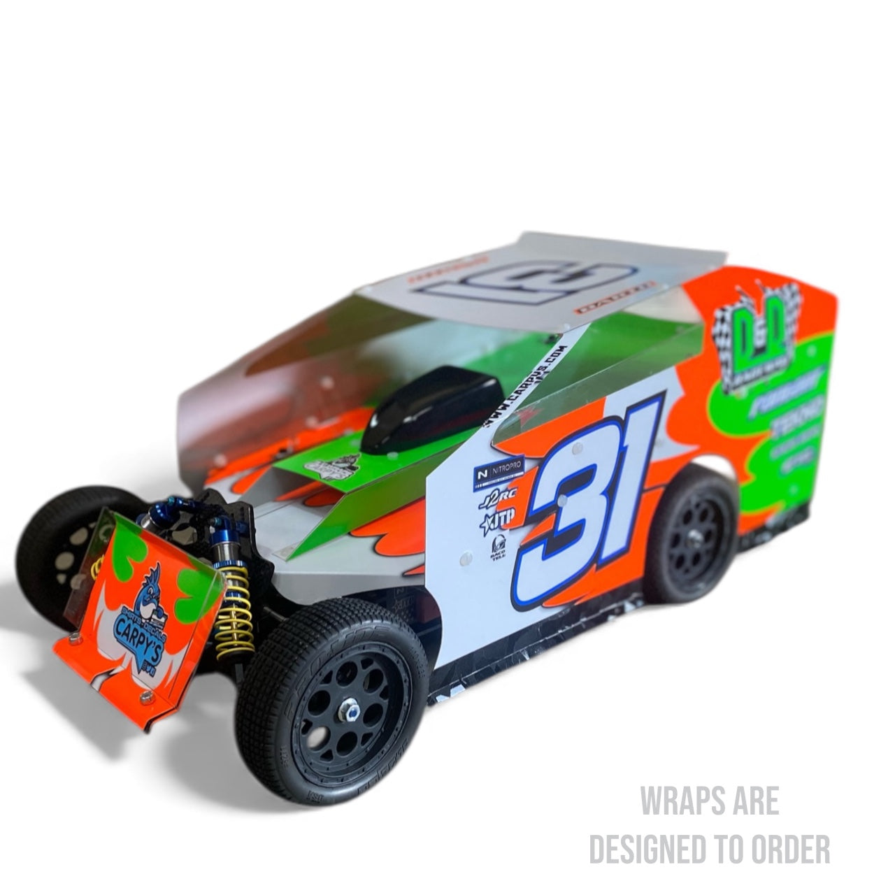 Bulldog Race Bodies 2023 Rubber Tire EDM Body Wrap