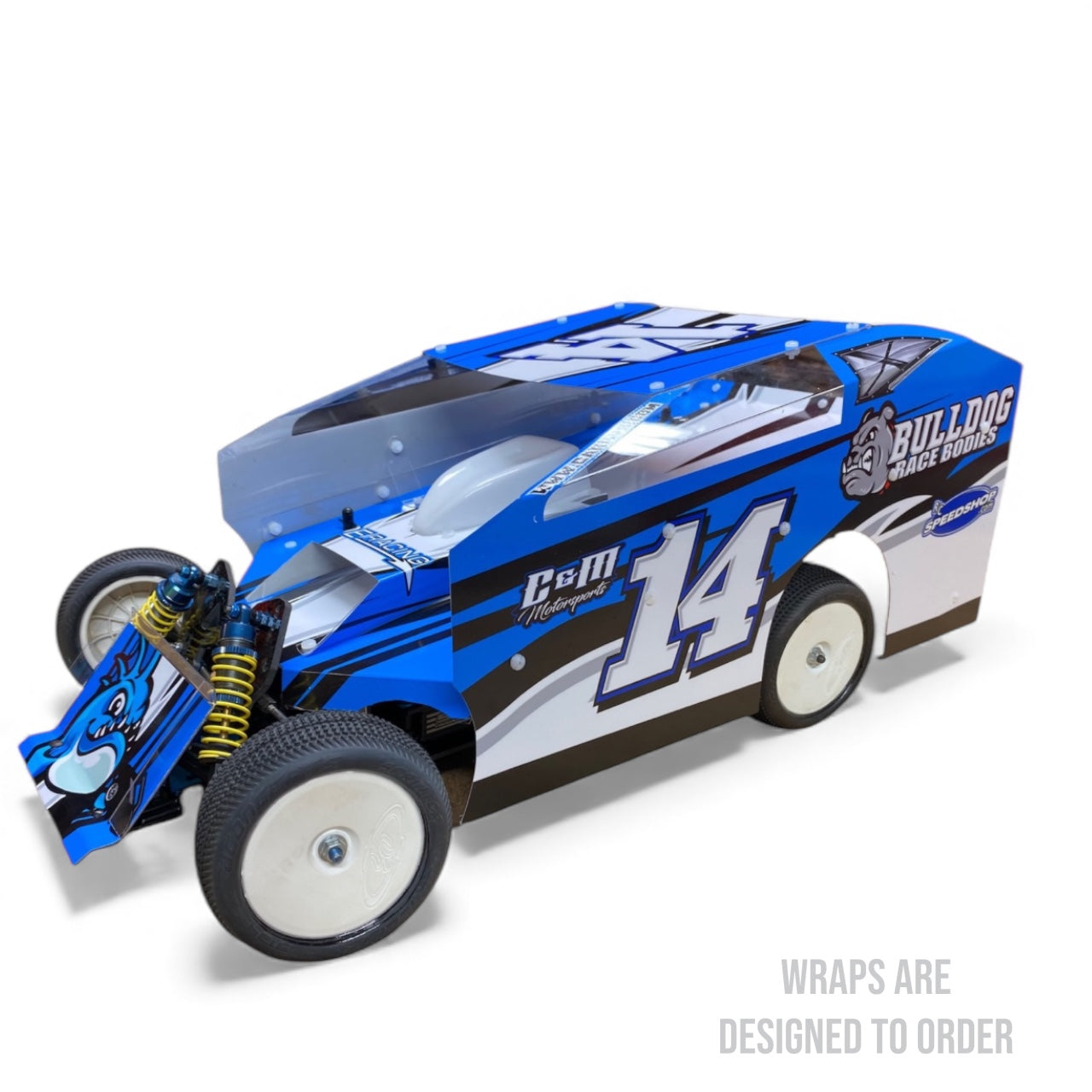 Bulldog Race Bodies 2023 Rubber Tire EDM Body Wrap