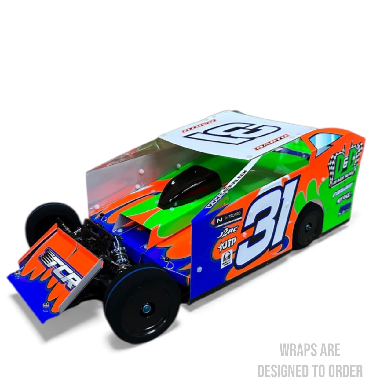 Bulldog Race Bodies 2023 Foam Tire EDM Body Wrap
