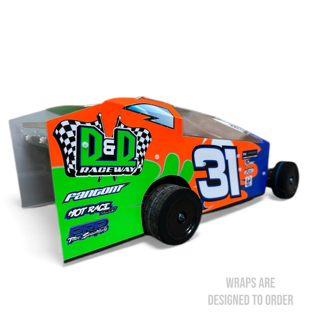 Bulldog Race Bodies 2023 Foam Tire EDM Body Wrap