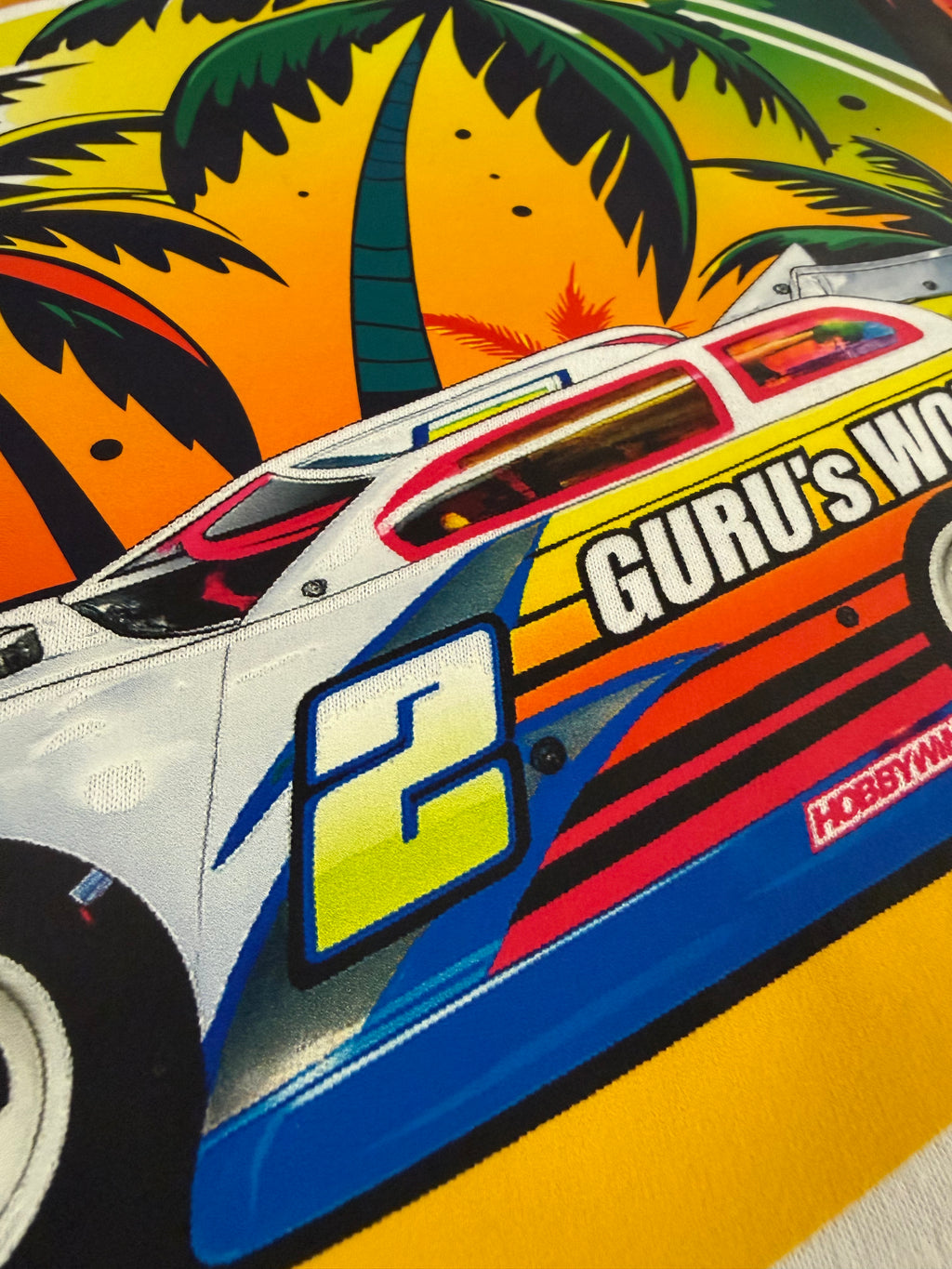 Gurus World Late Model TShirt | PC55 White