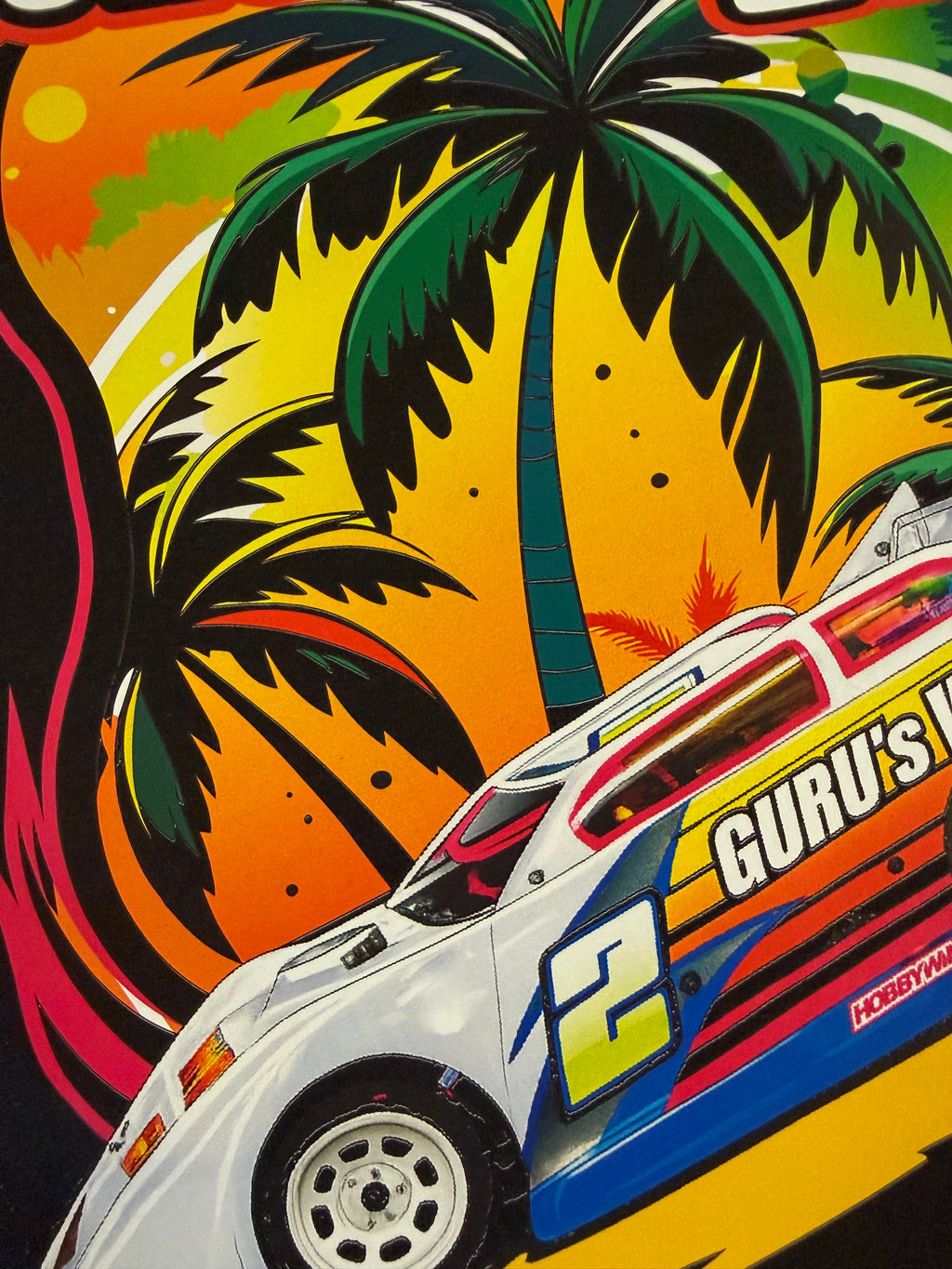 Gurus World Late Model TShirt | PC55 Black