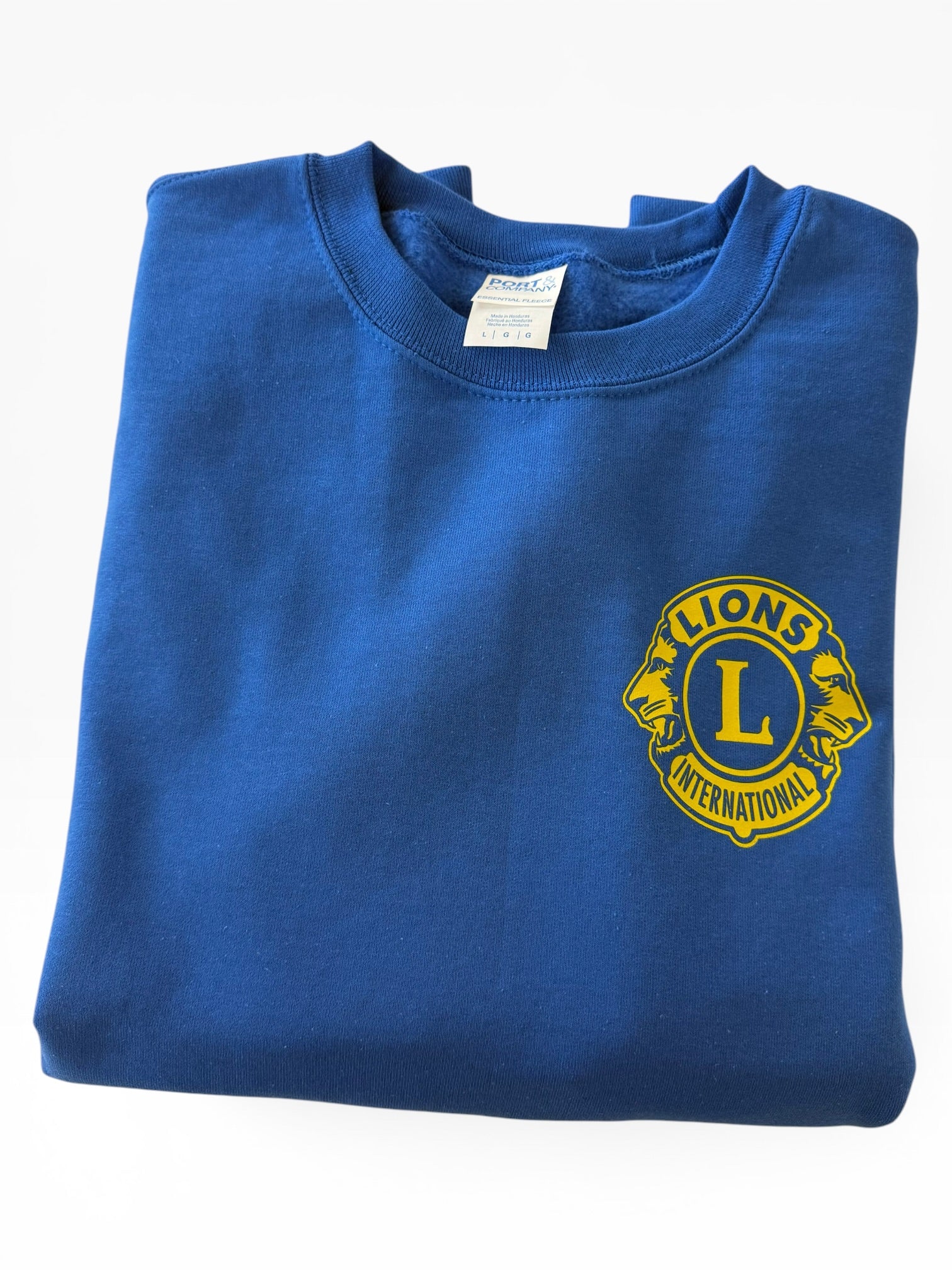Randolph Lions Club - Port & Co™ Essential Fleece Crewneck Sweatshirt | PC90